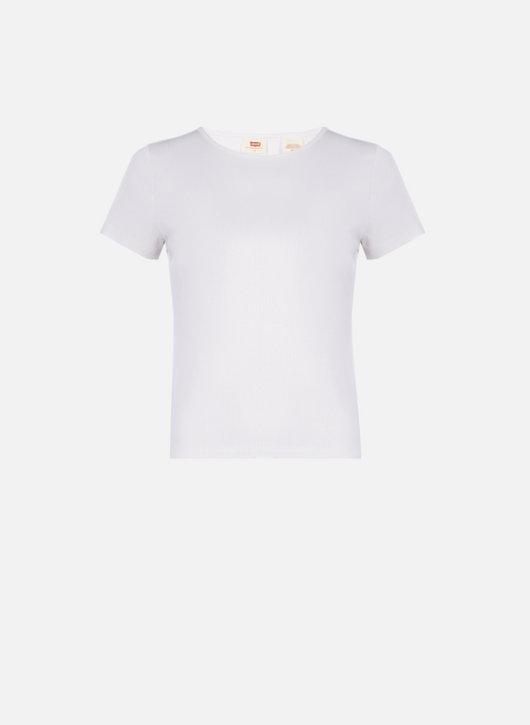 Geripptes T-Shirt WeißLEVI'S 