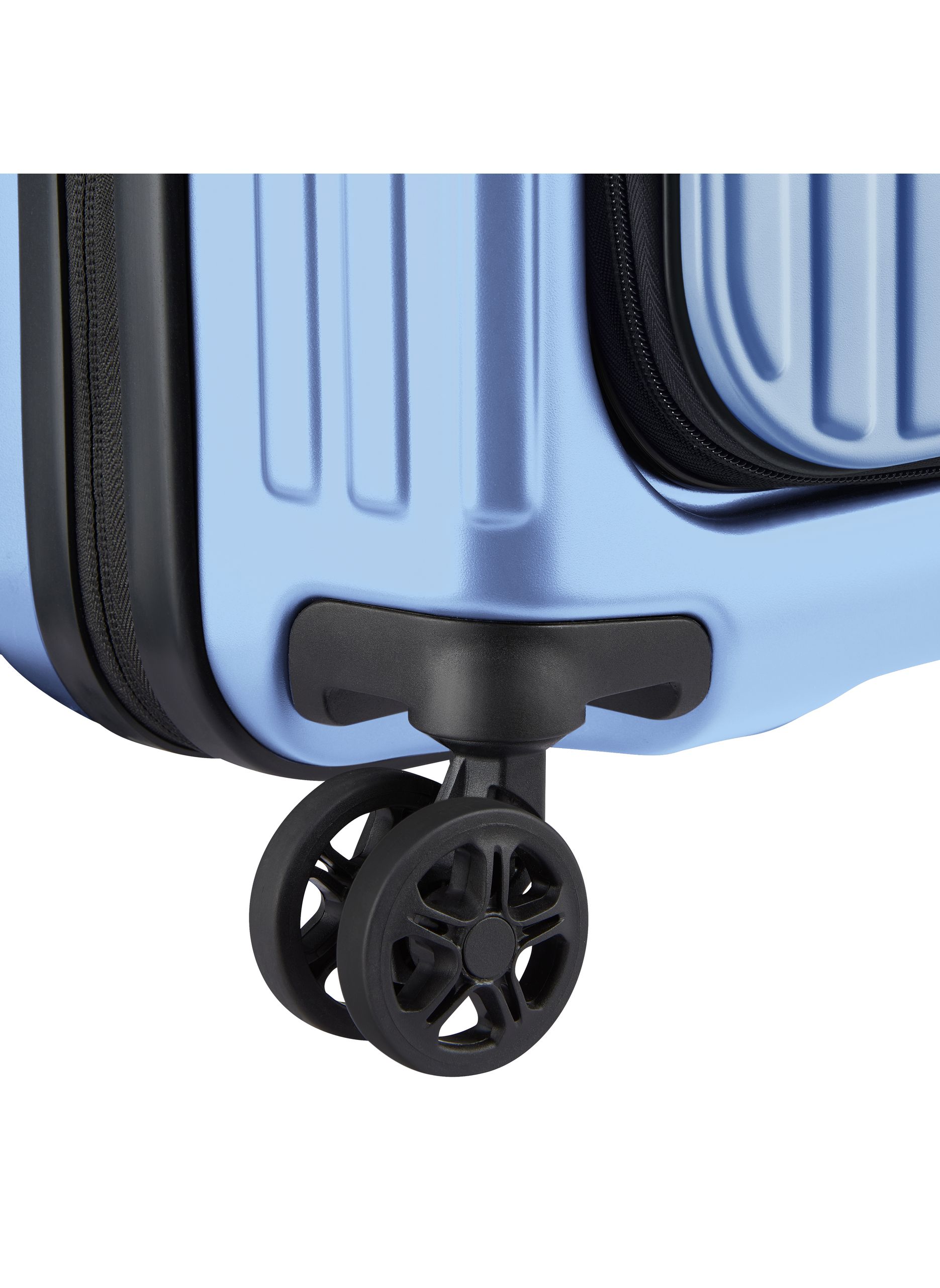 Valise cabine rigide taille s - securitime zip DELSEY PARIS Bleu