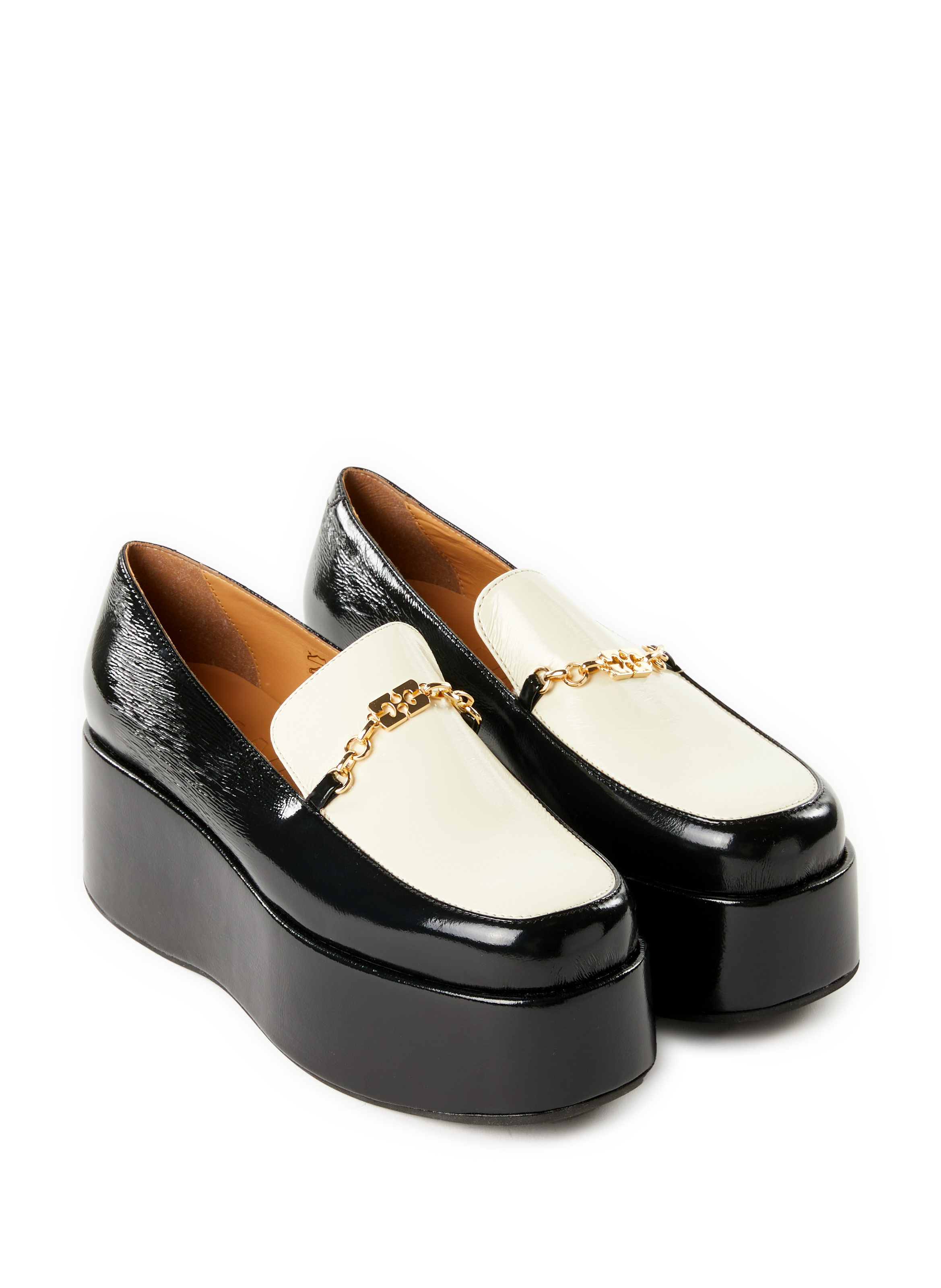 Wedge sole moccasins GANNI Multicolour