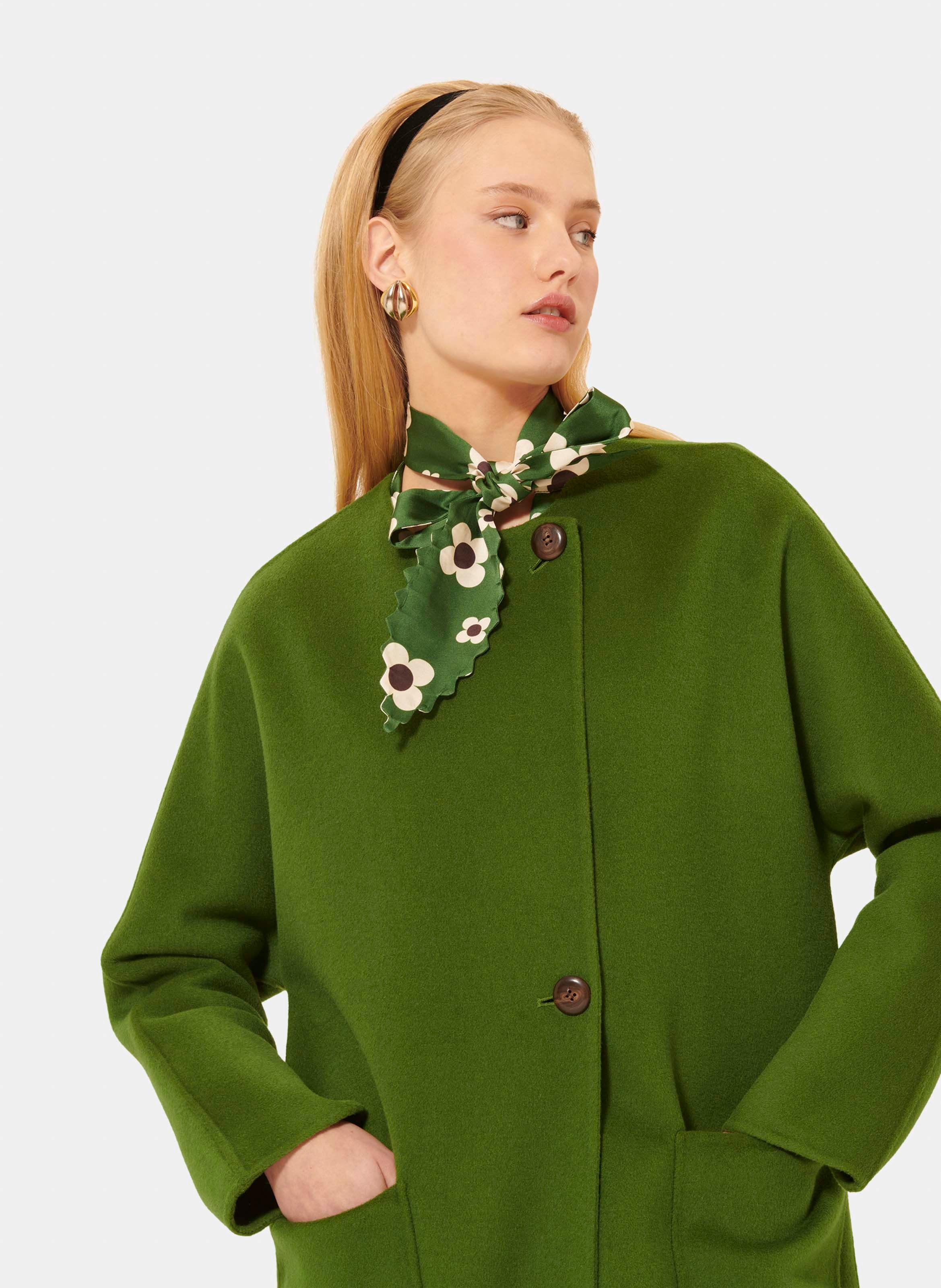 Manteau mara TARA JARMON Vert