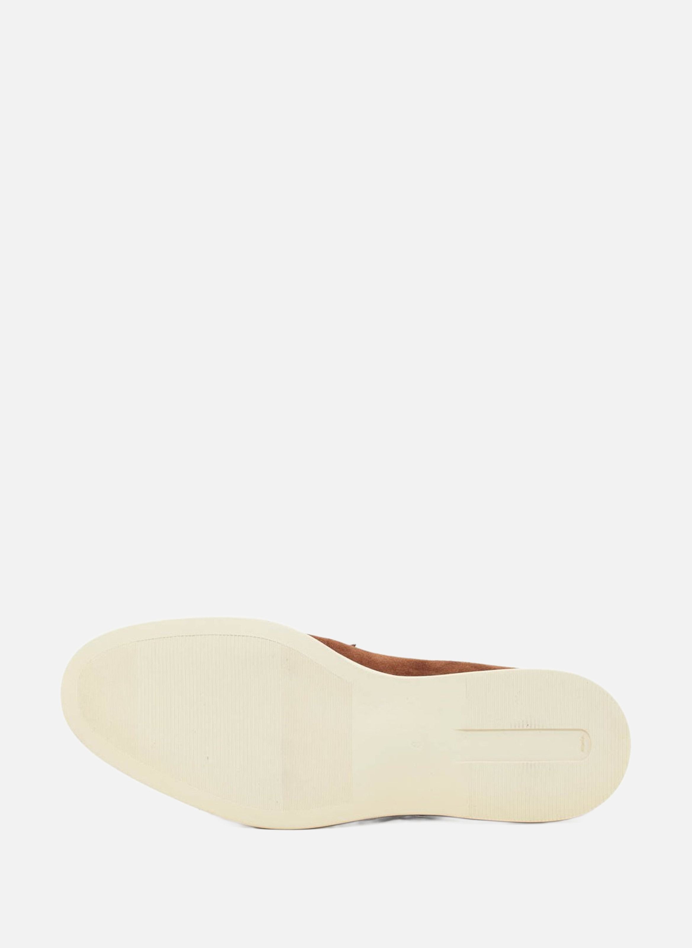 Mocassin velours monaco FINSBURY Marron