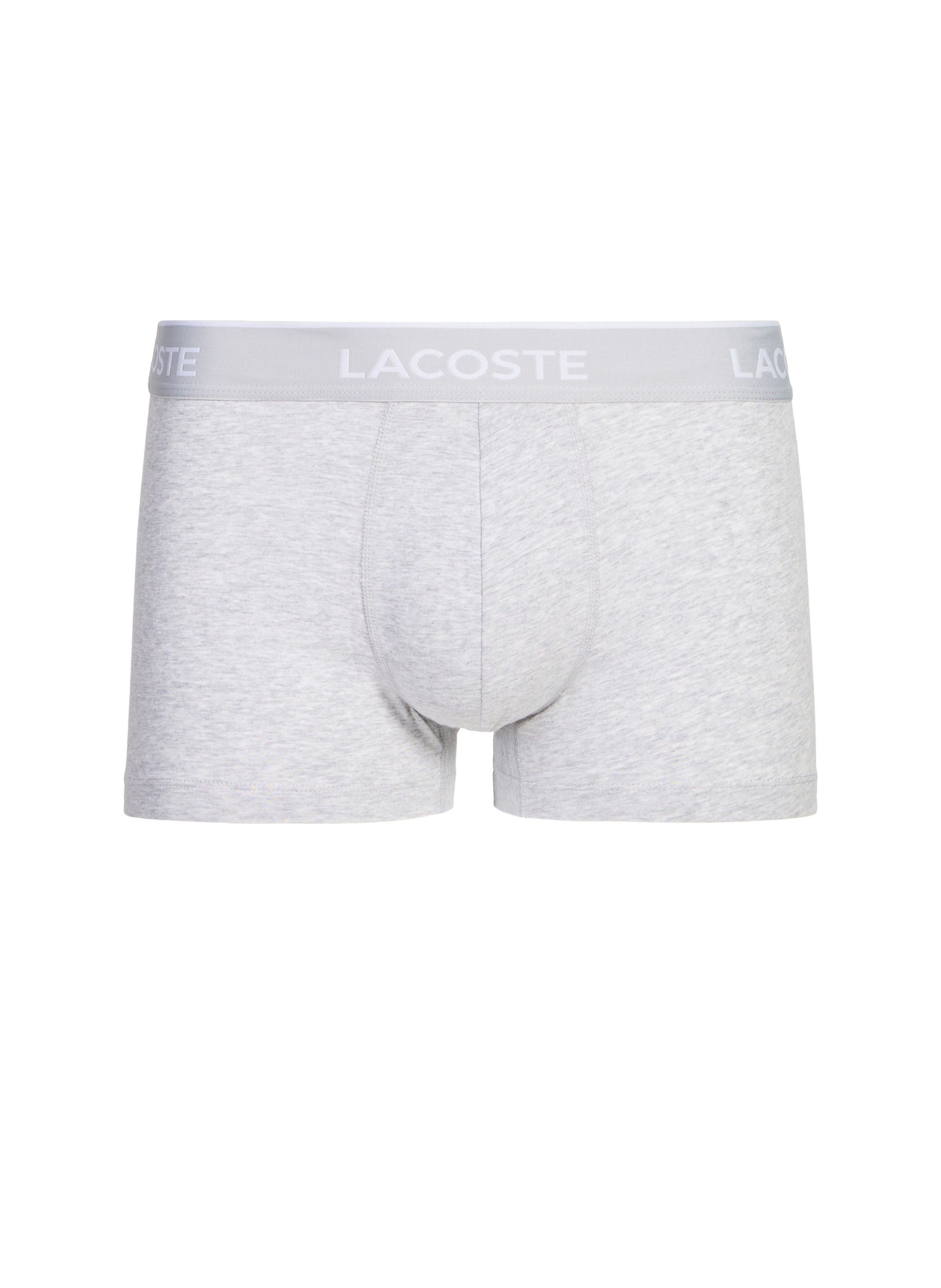  Pack of three cotton boxers LACOSTE Multicolour