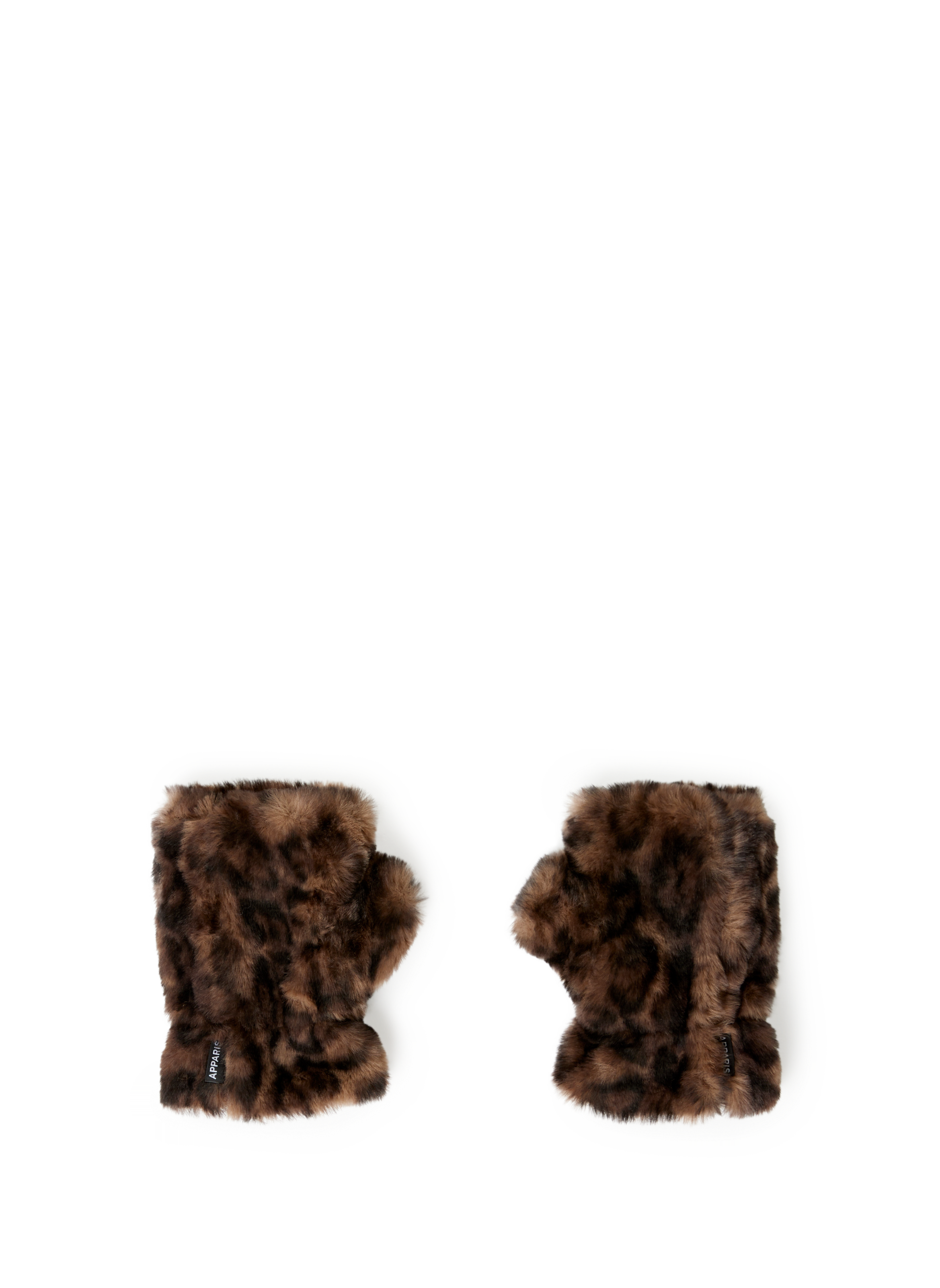 APPARIS Animal print gloves Multicolour