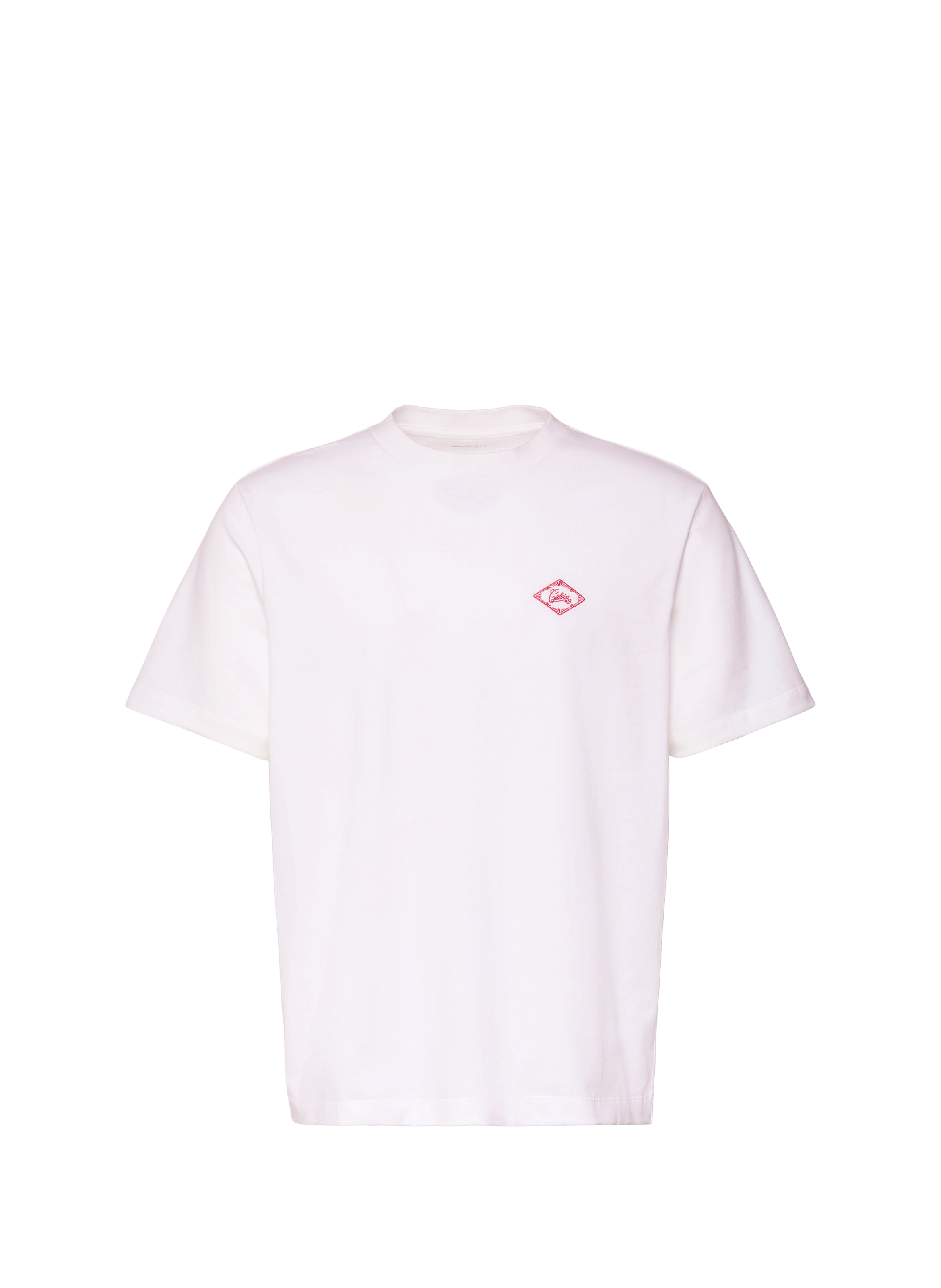 Cotton Logo T-shirt CALVIN KLEIN White
