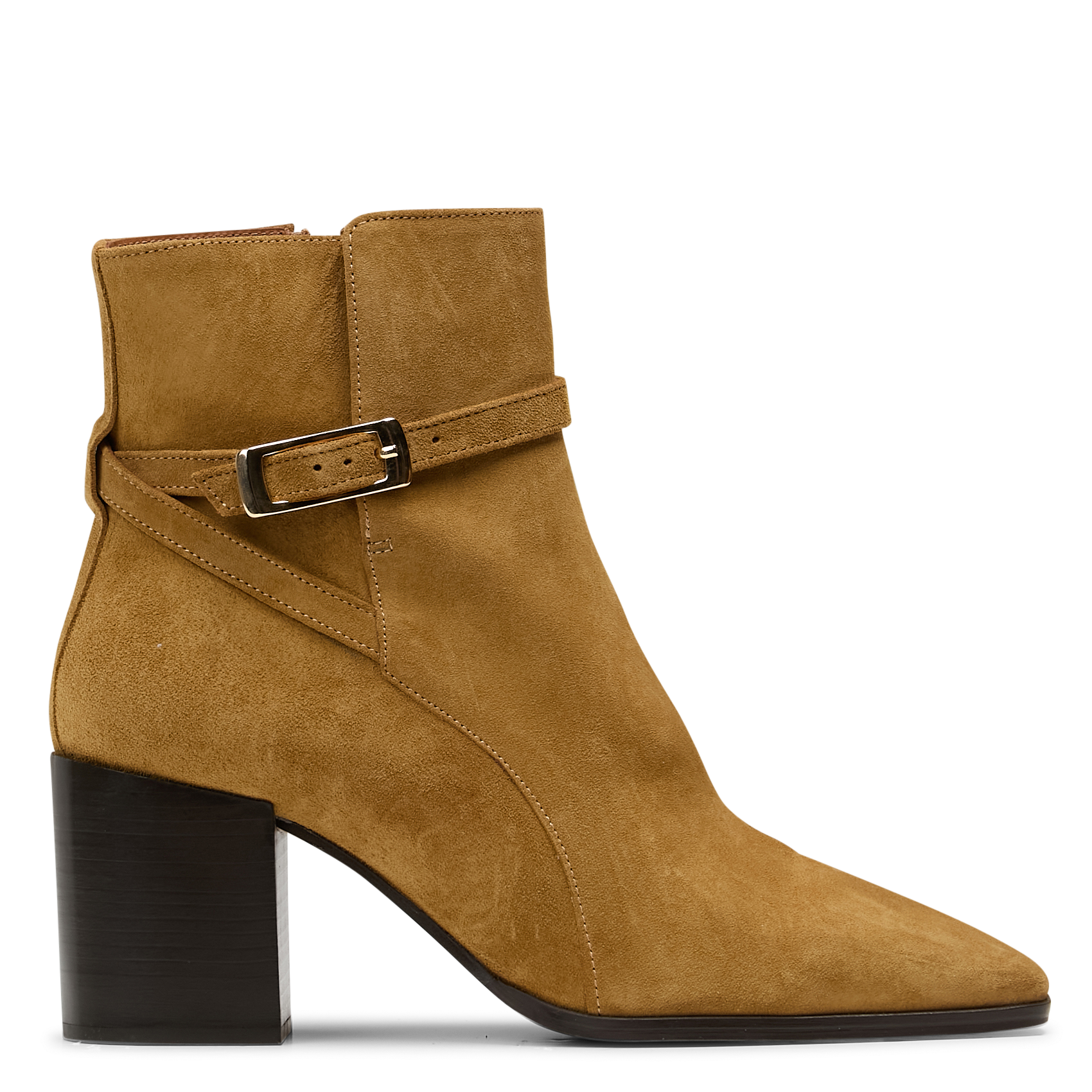 Bottines en cuir n°668 RIVECOUR Marron