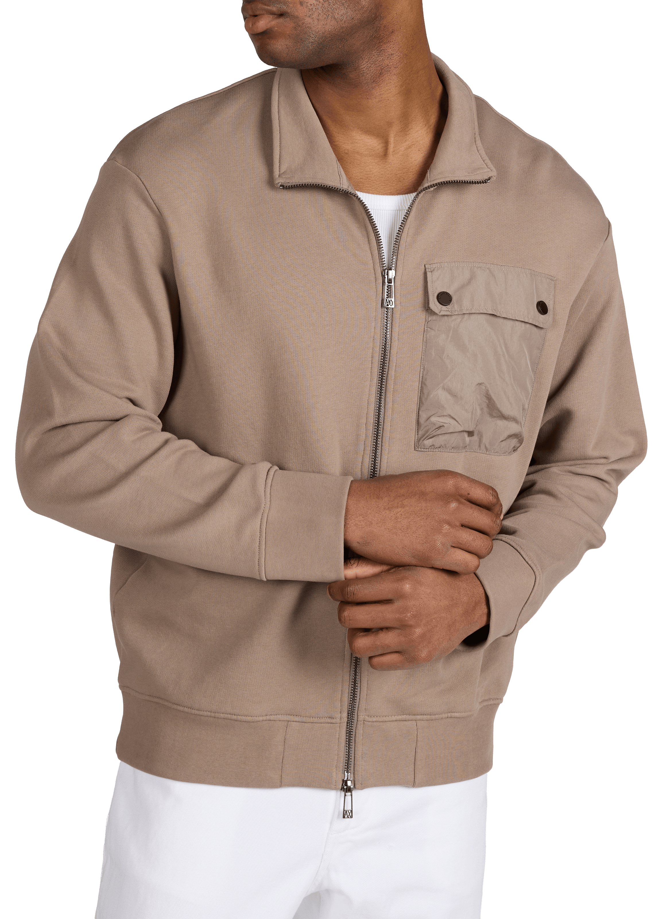 Cotton cardigan ARMANI EXCHANGE Brown