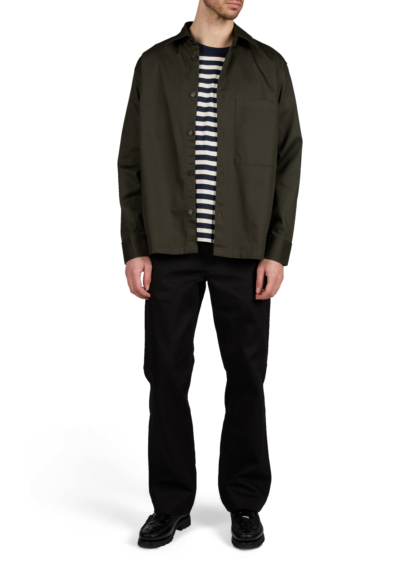 Freddy organic cotton blend shirt NN.07 Khaki