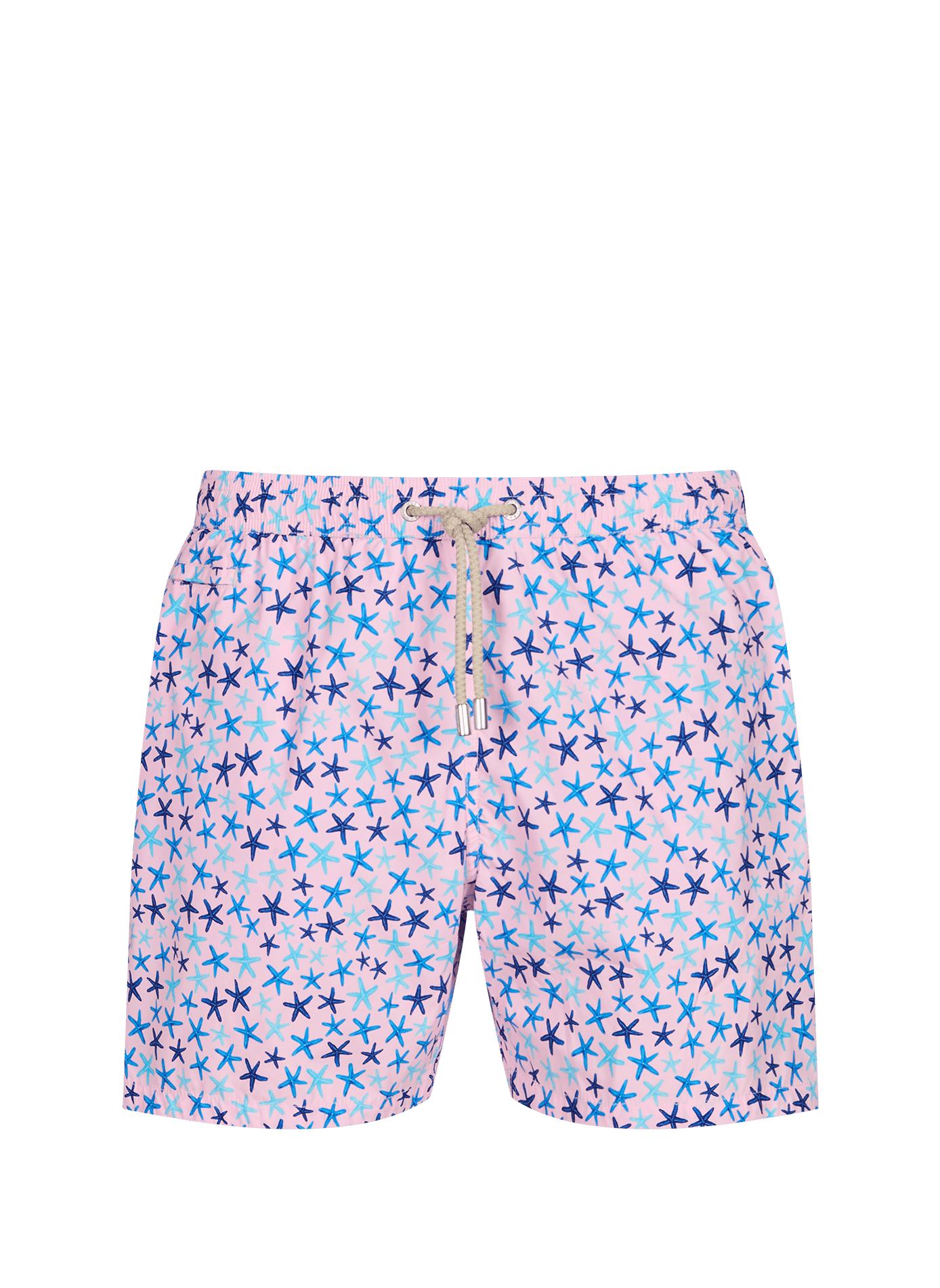 Short de bain stretch à imprimé fleuri MC2 SAINT BARTH Rose