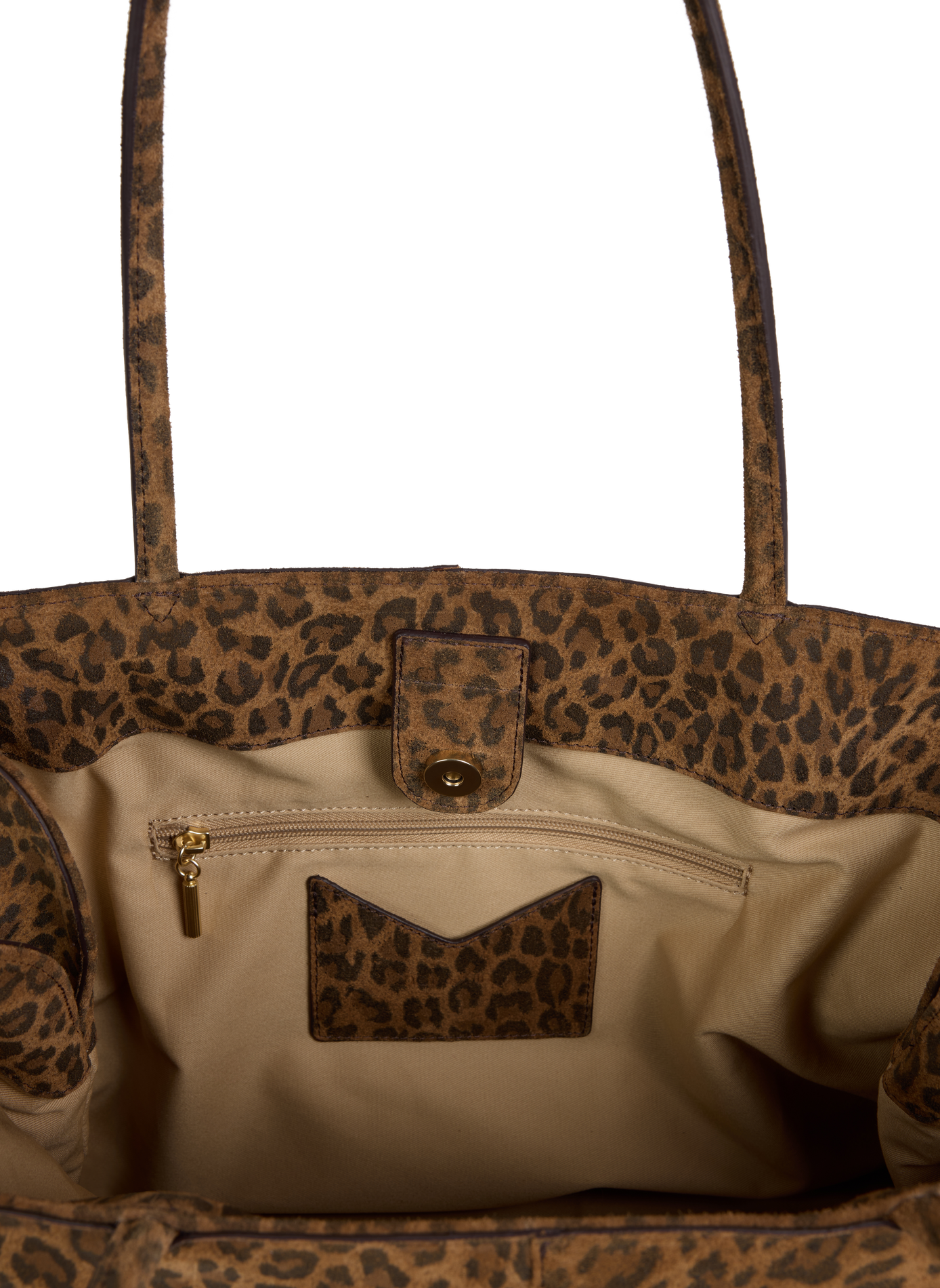 Schultertasche aus Leder NAT & NIN Mehrfarbig