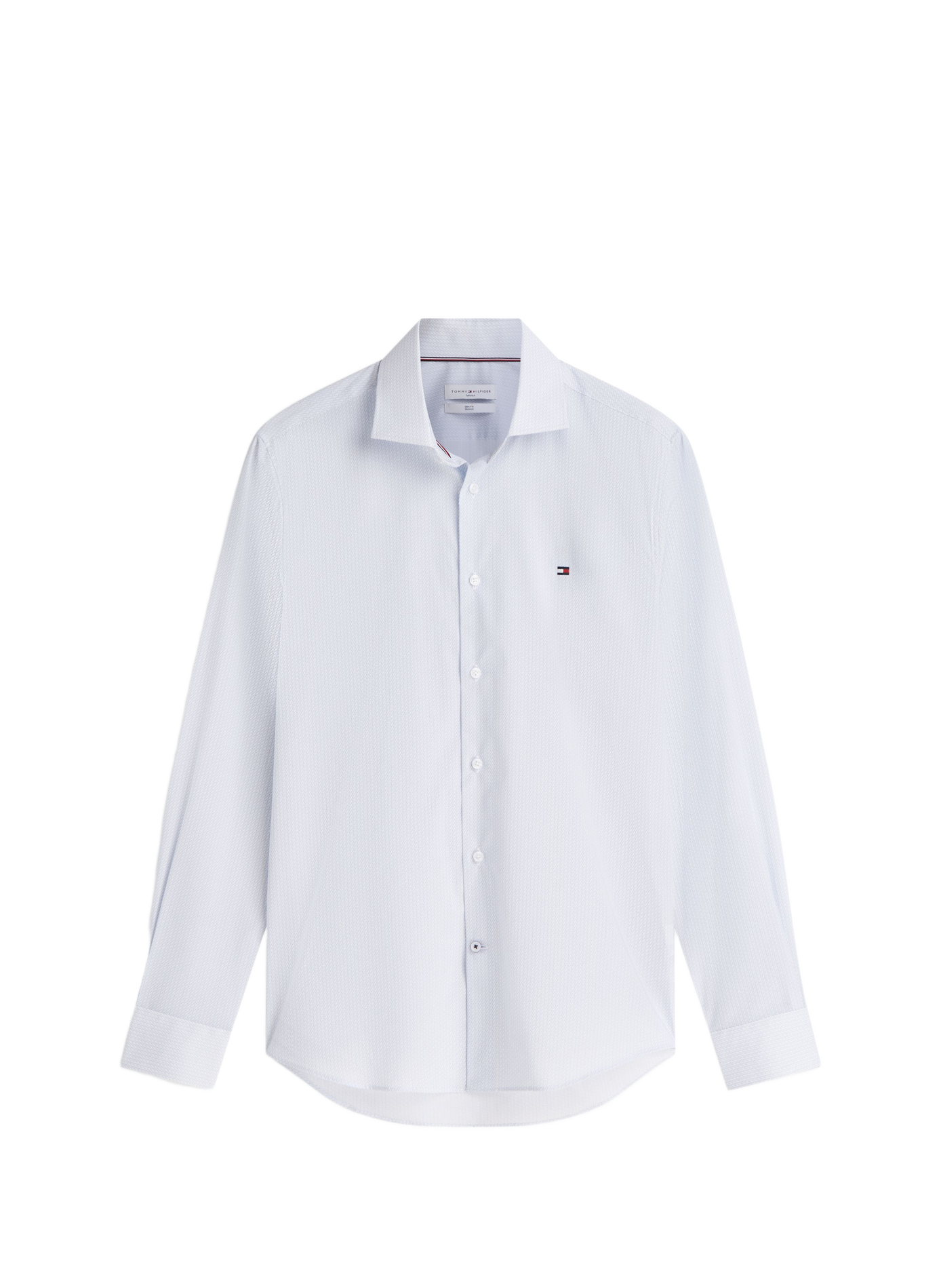 Chemise en coton TOMMY HILFIGER Bleu