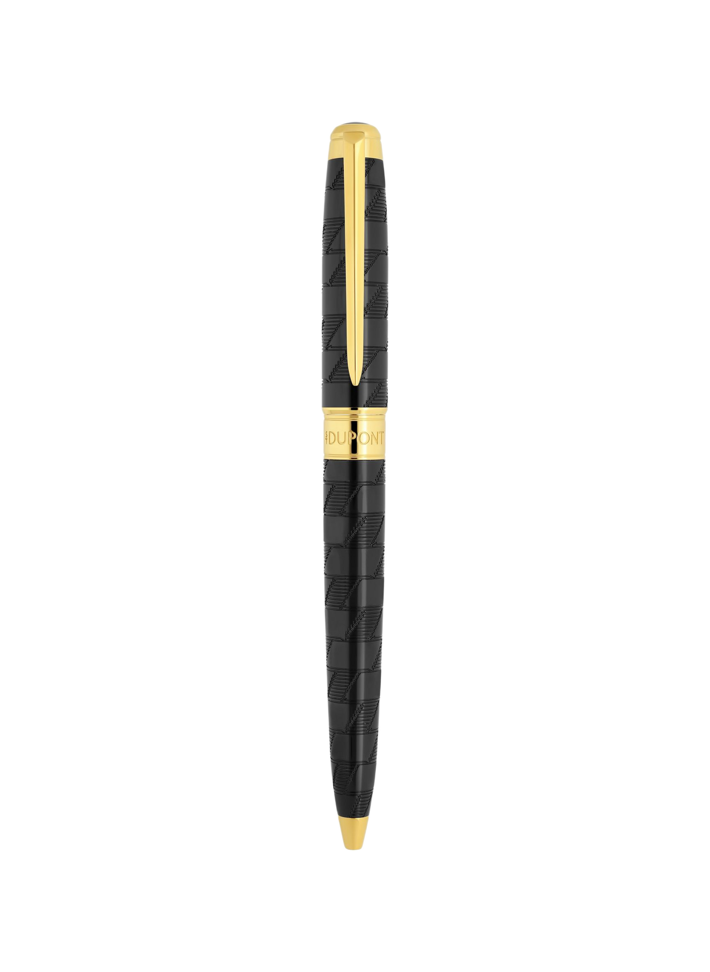 Large Ballpoint Pen Monogram 1872 Line D Eternity S.T. DUPONT Black