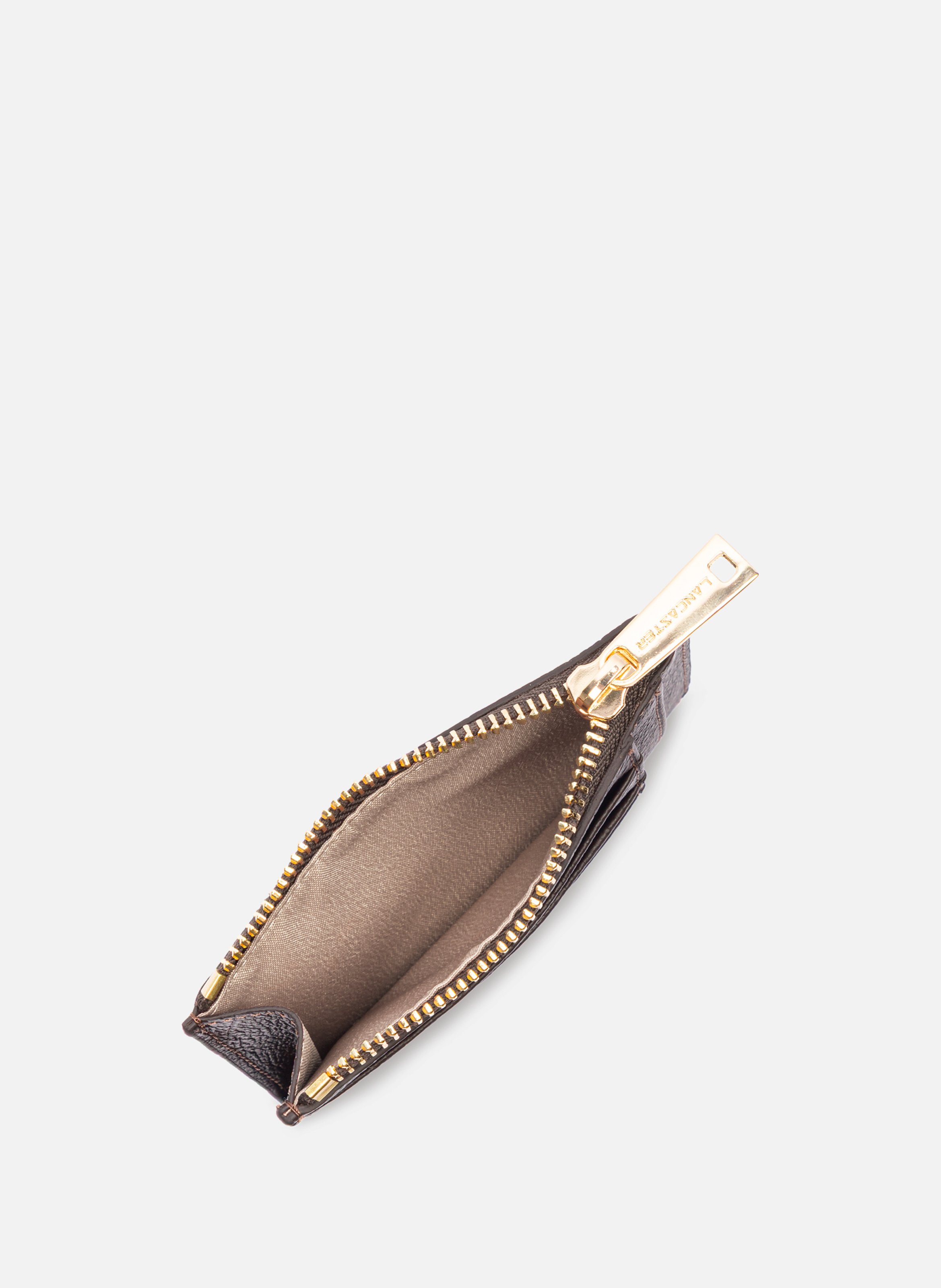 Porte-cartes - dune LANCASTER Marron