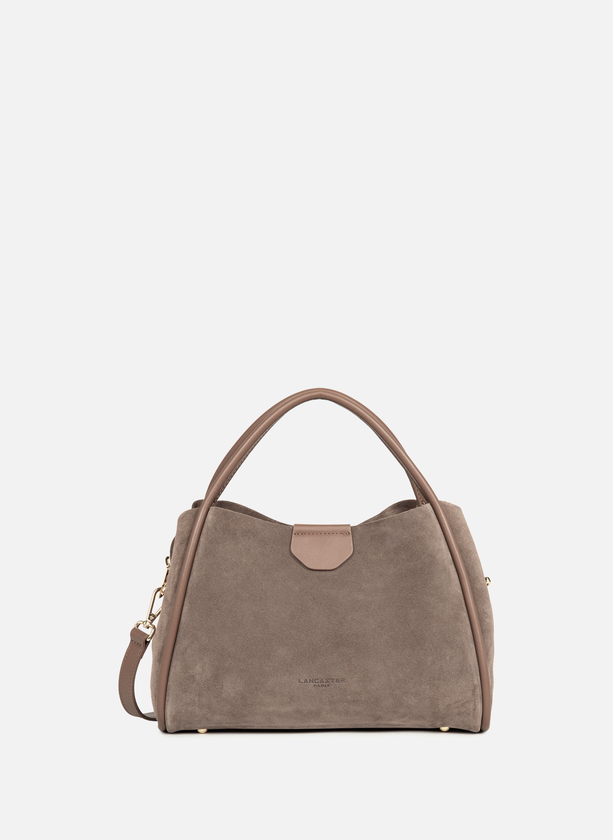 Sac à main - suède ida LANCASTER Marron