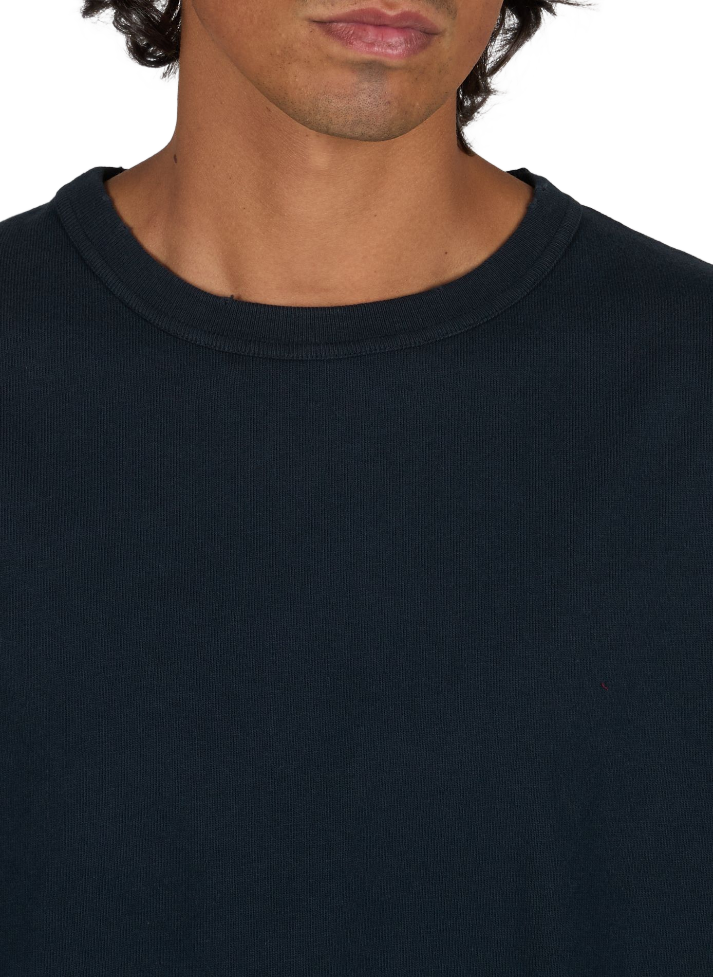 Straight-fit cotton T-shirt BELLEROSE Blue