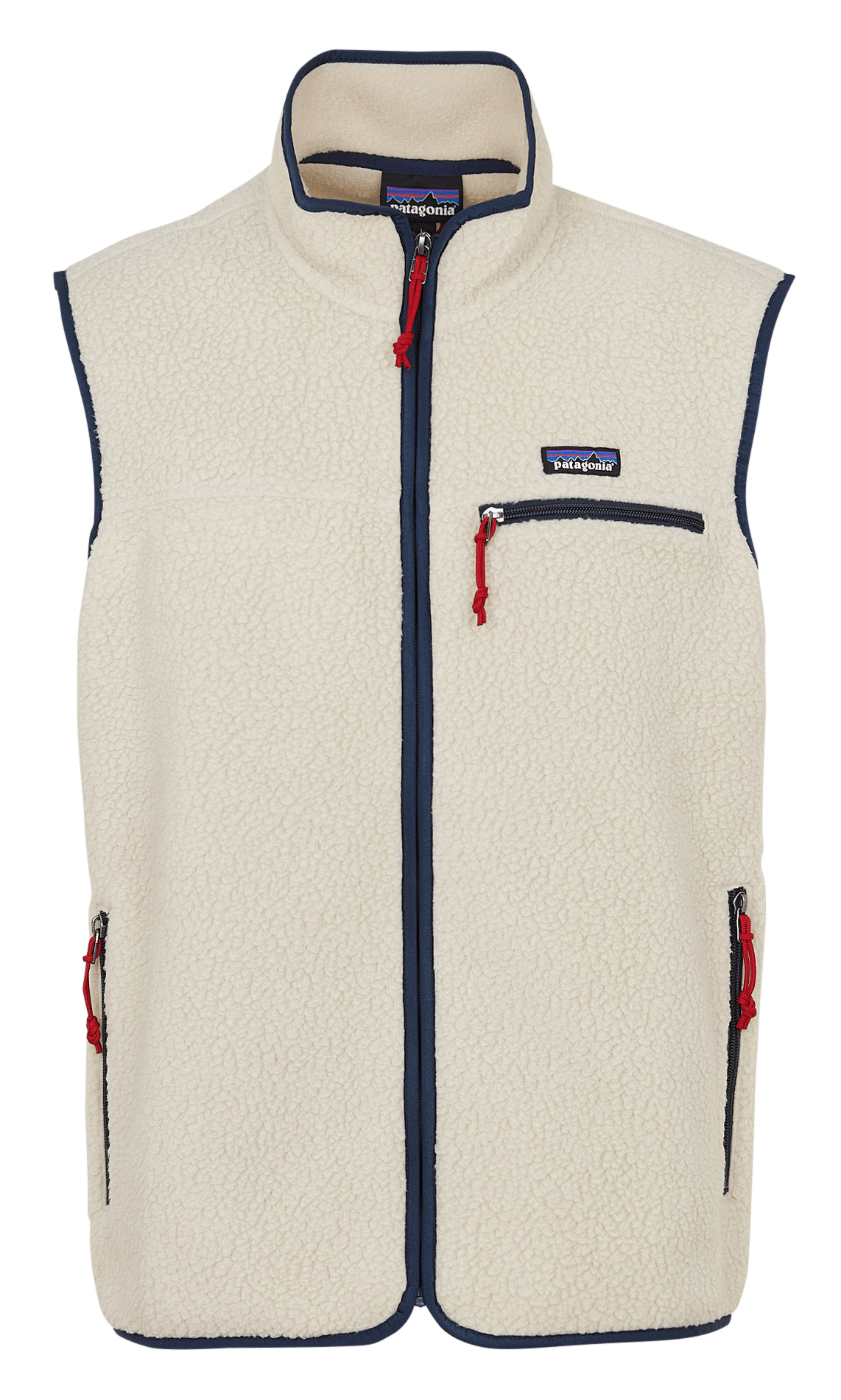 Rechte fleece met opstaande kraag PATAGONIA Beige