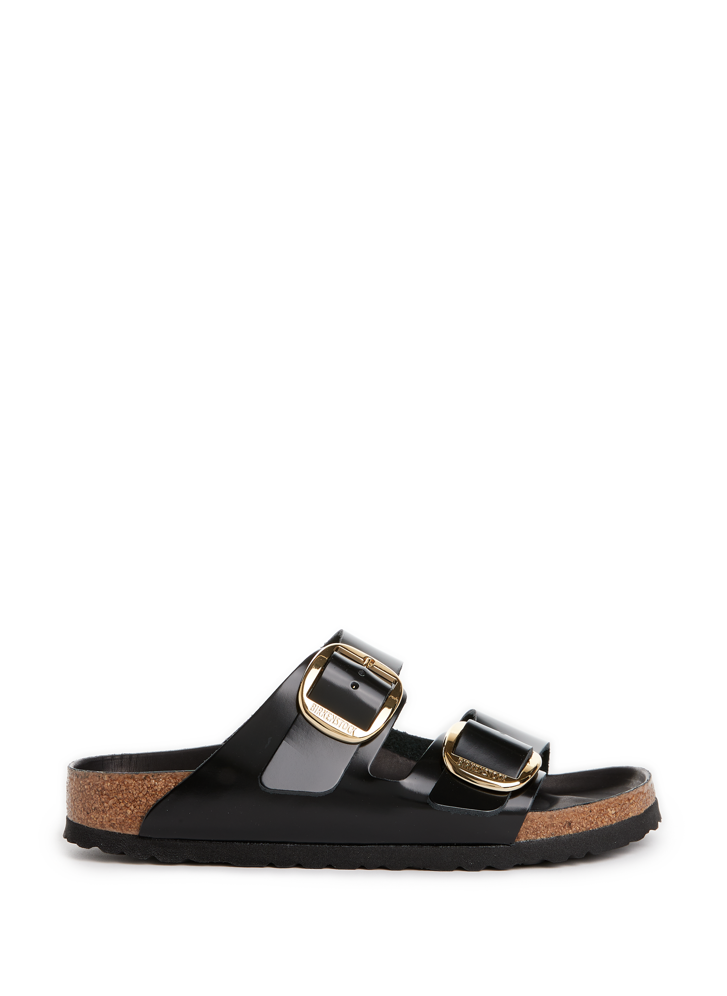 BIRKENSTOCK Arizona Leder Sandalen Schwarz