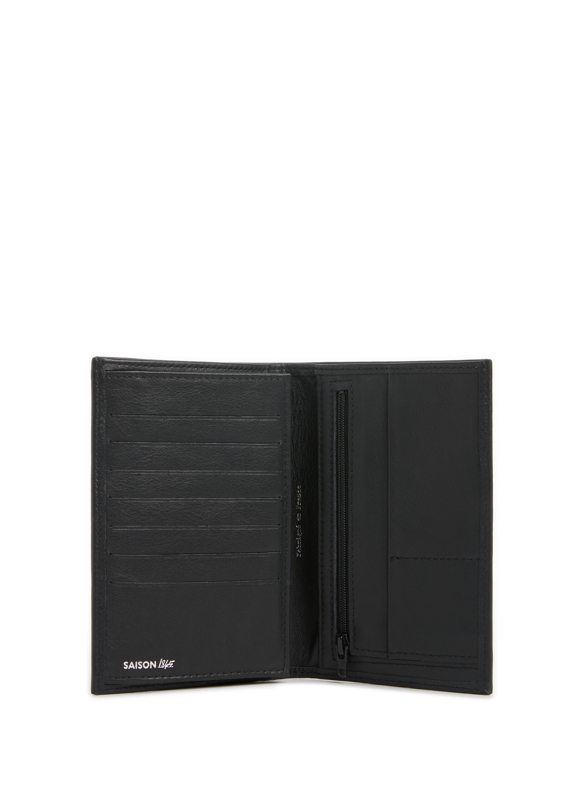 Portefeuille en cuir SAISON 1865 Noir