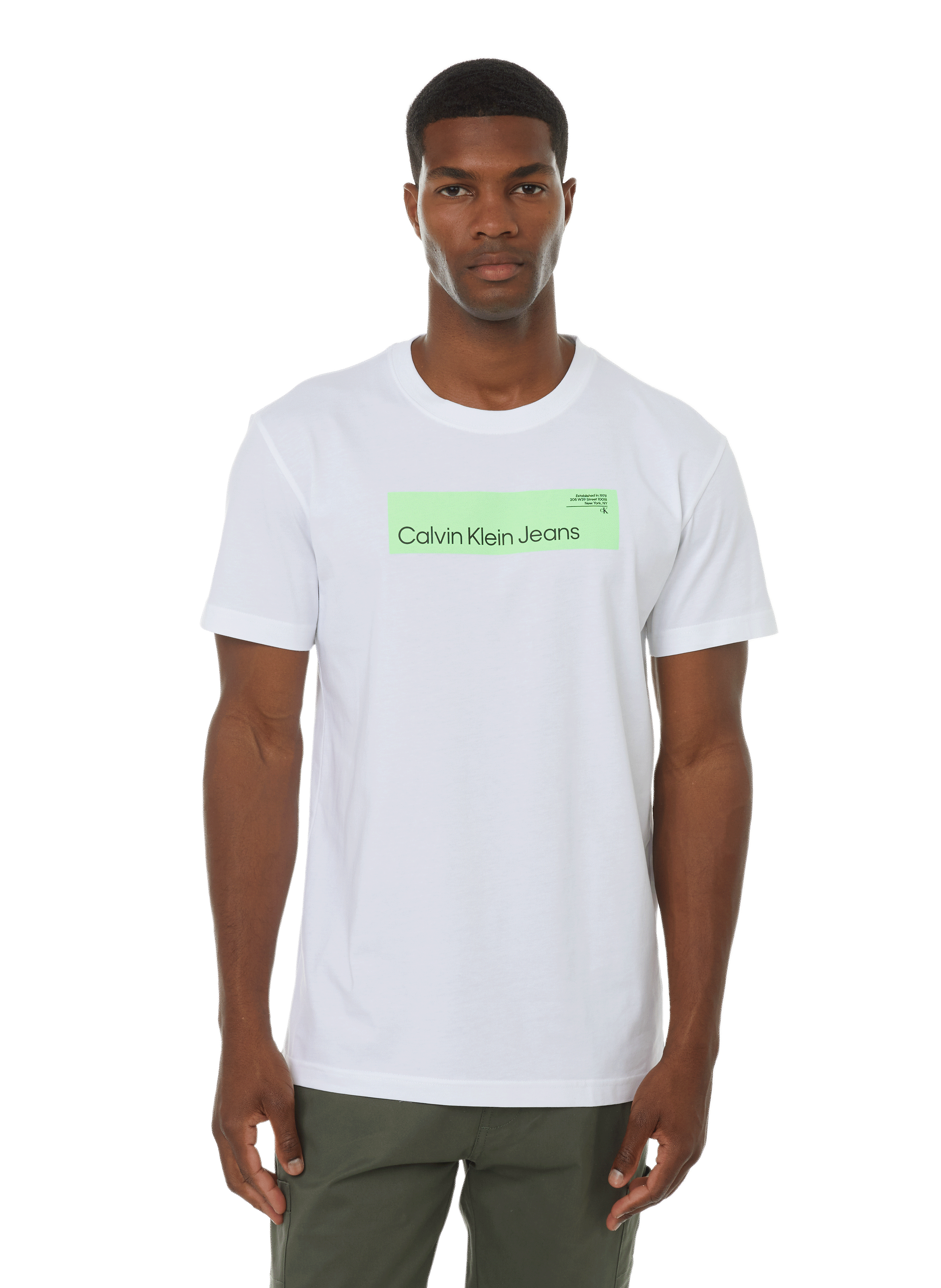 T-shirt droit en coton