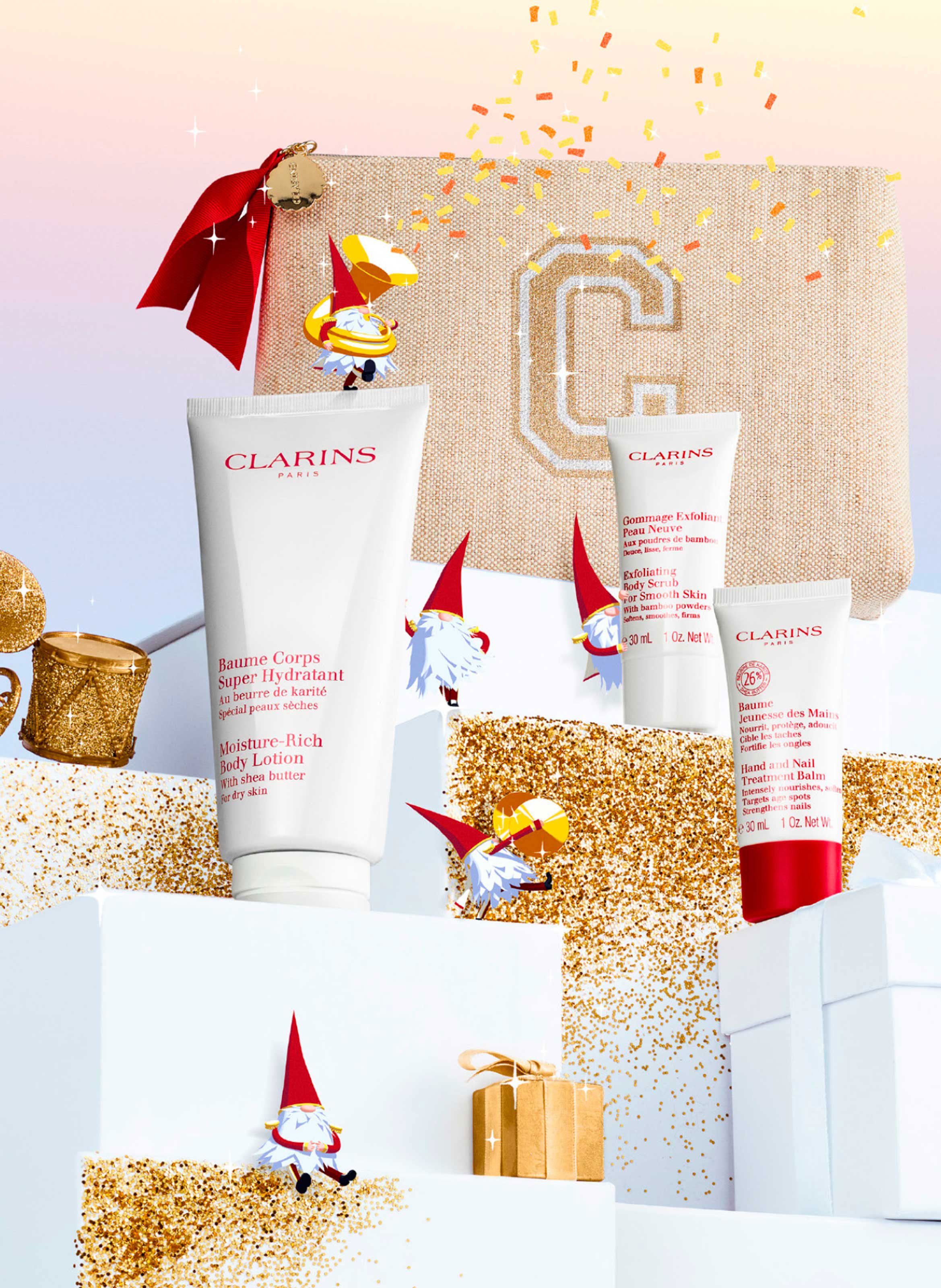 Super Moisture Body Balm Set CLARINS No color