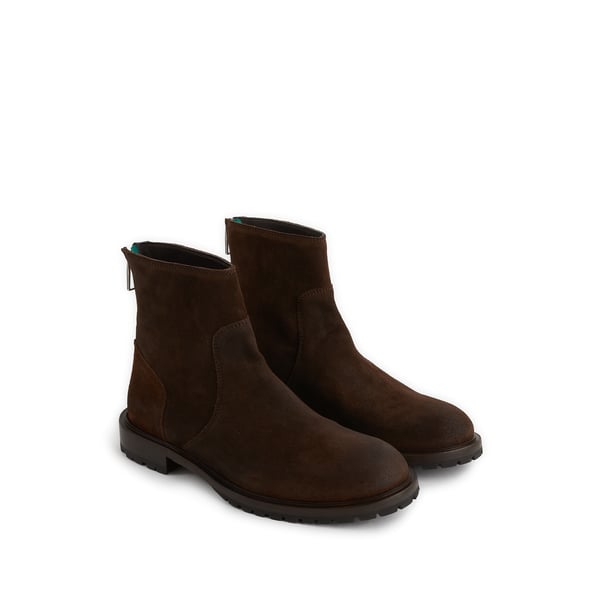 Bottines en cuir