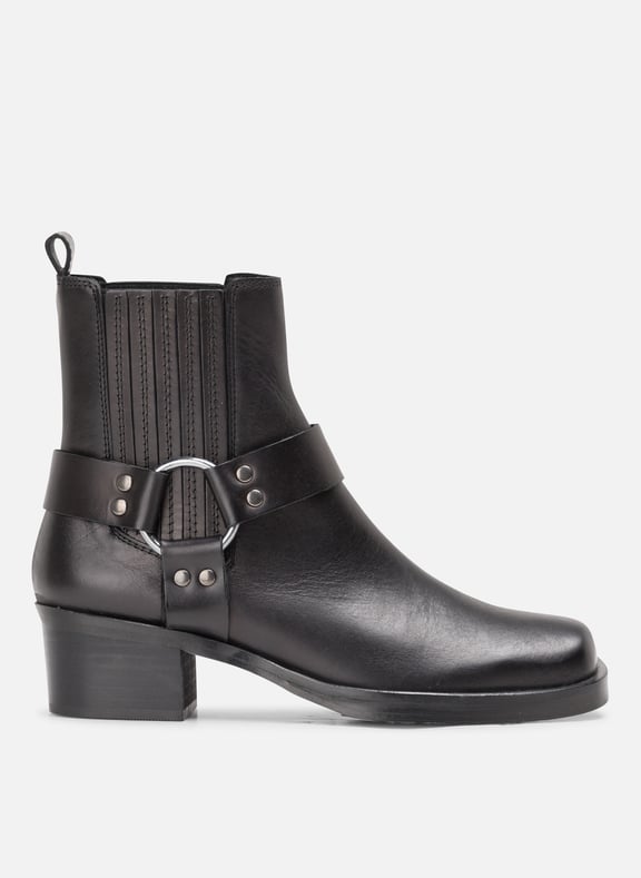 BOTTINES EN CUIR BALTIMORE JONAK pour FEMME Printemps