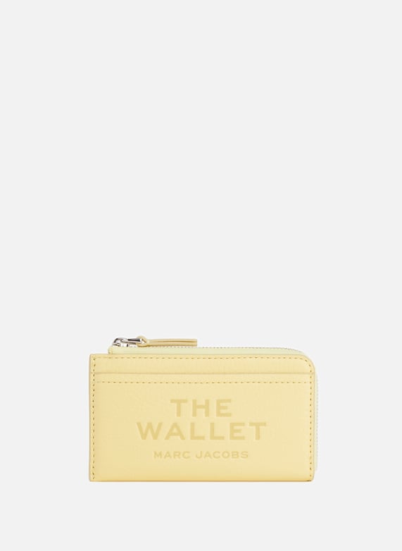 The leather top zip purse marc jacobs women printemps