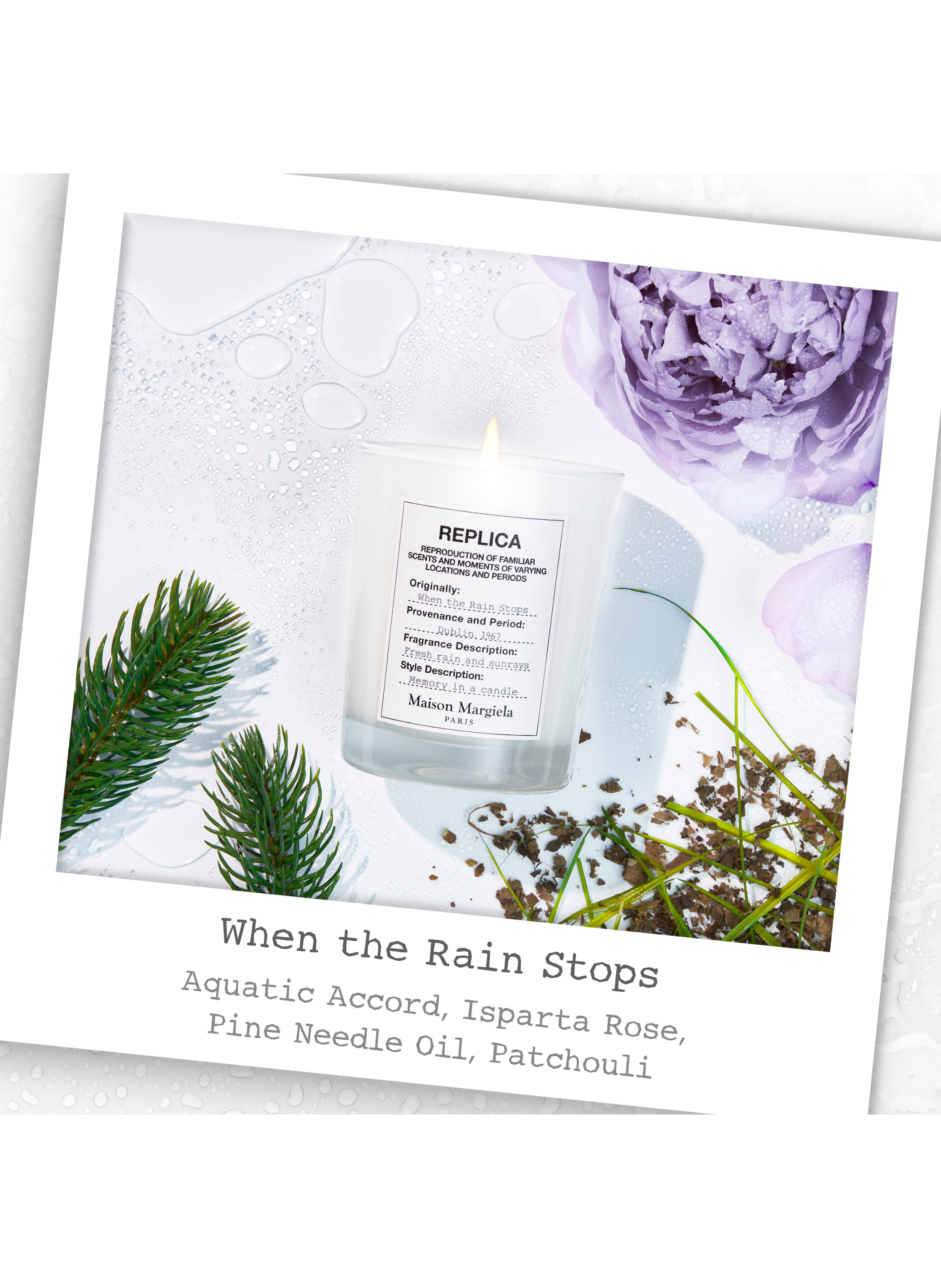 Eau de Toilette REPLICA When the Rain Stops MAISON MARGIELA No color