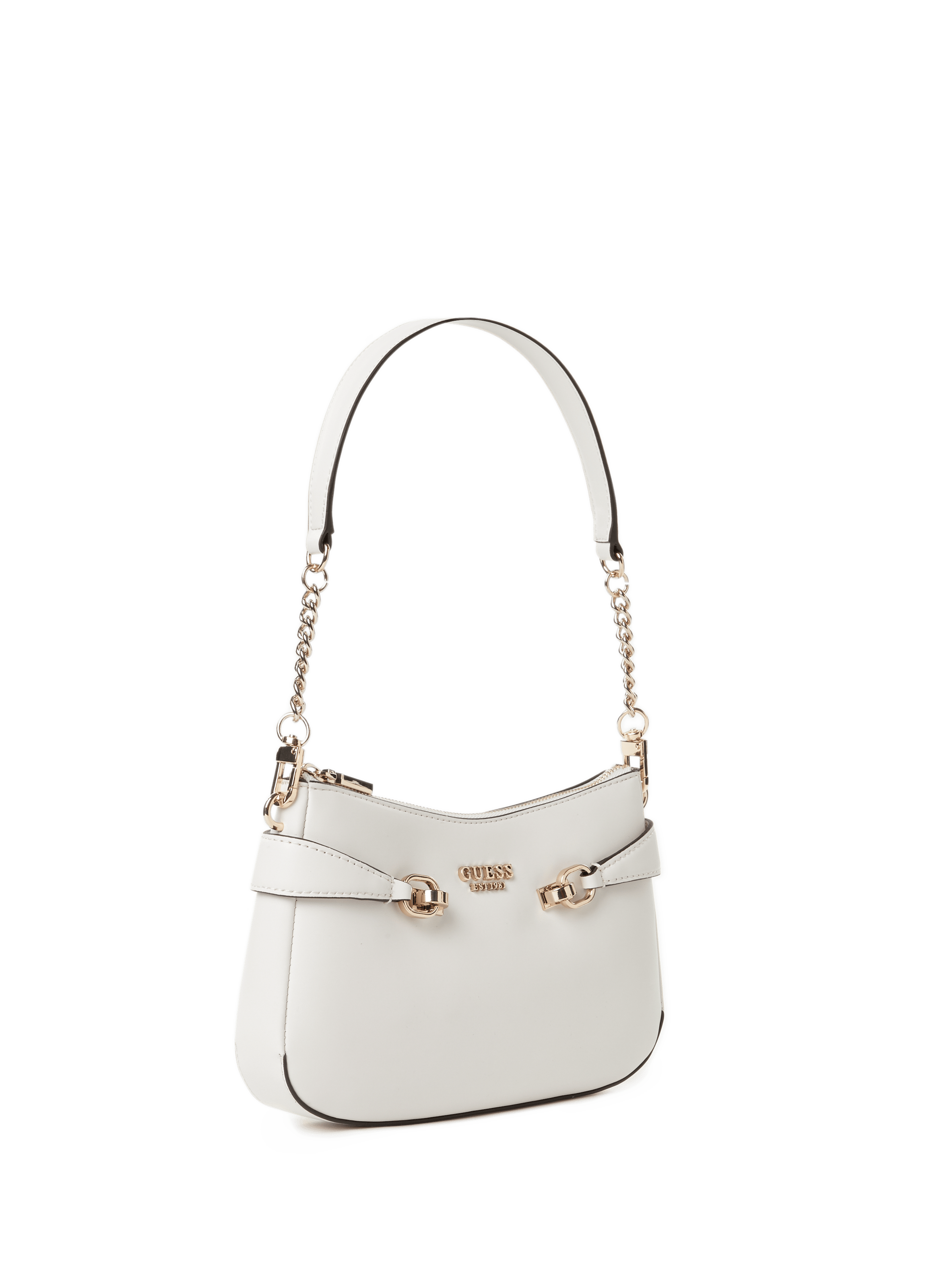 Smooth shoulder bag GUESS Beige