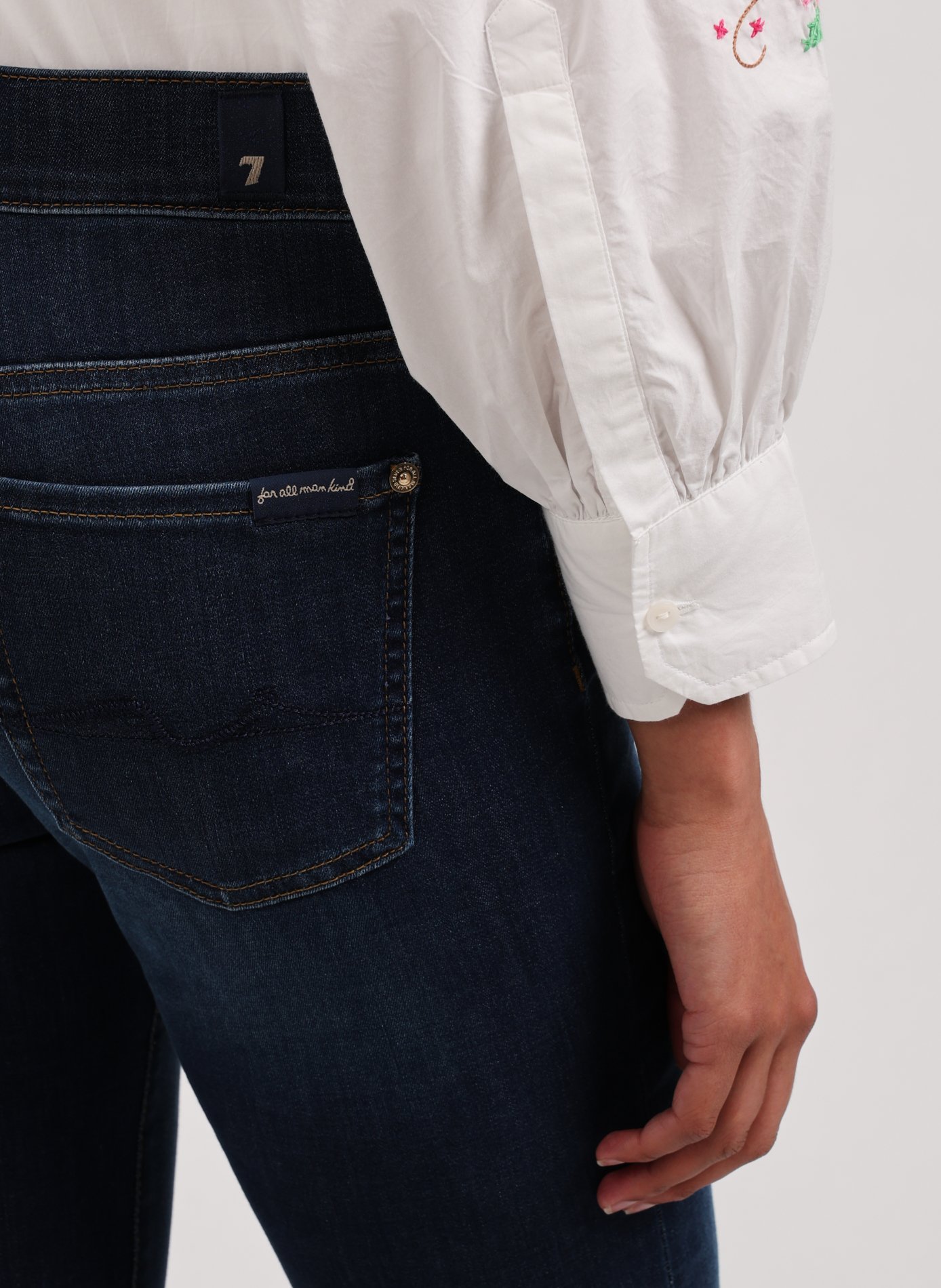 Bootcut jeans  7 FOR ALL MANKIND Blue