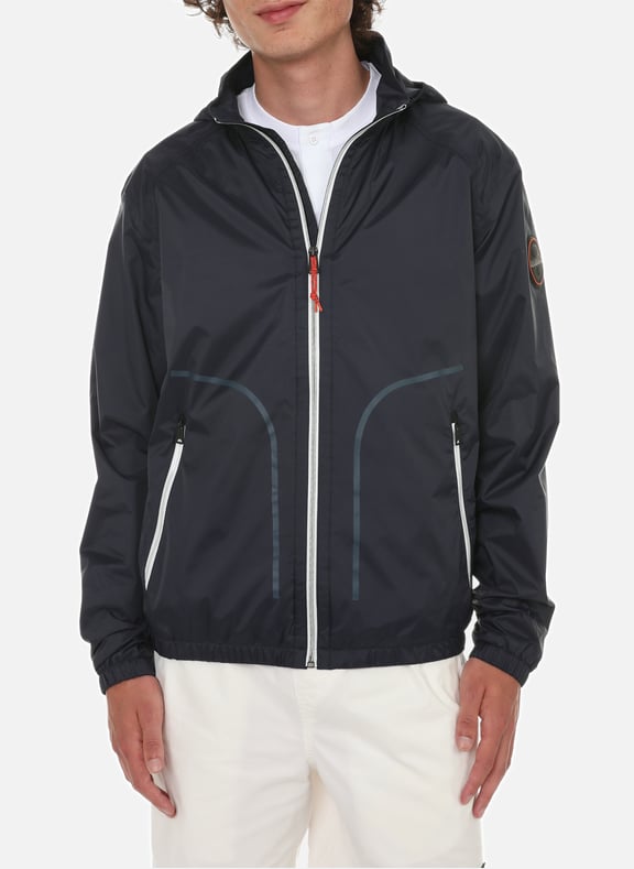Veste coupe-vent Cloudy Bleu by NAPAPIJRI NAPAPIJRI Veste coupe-vent Cloudy Bleu