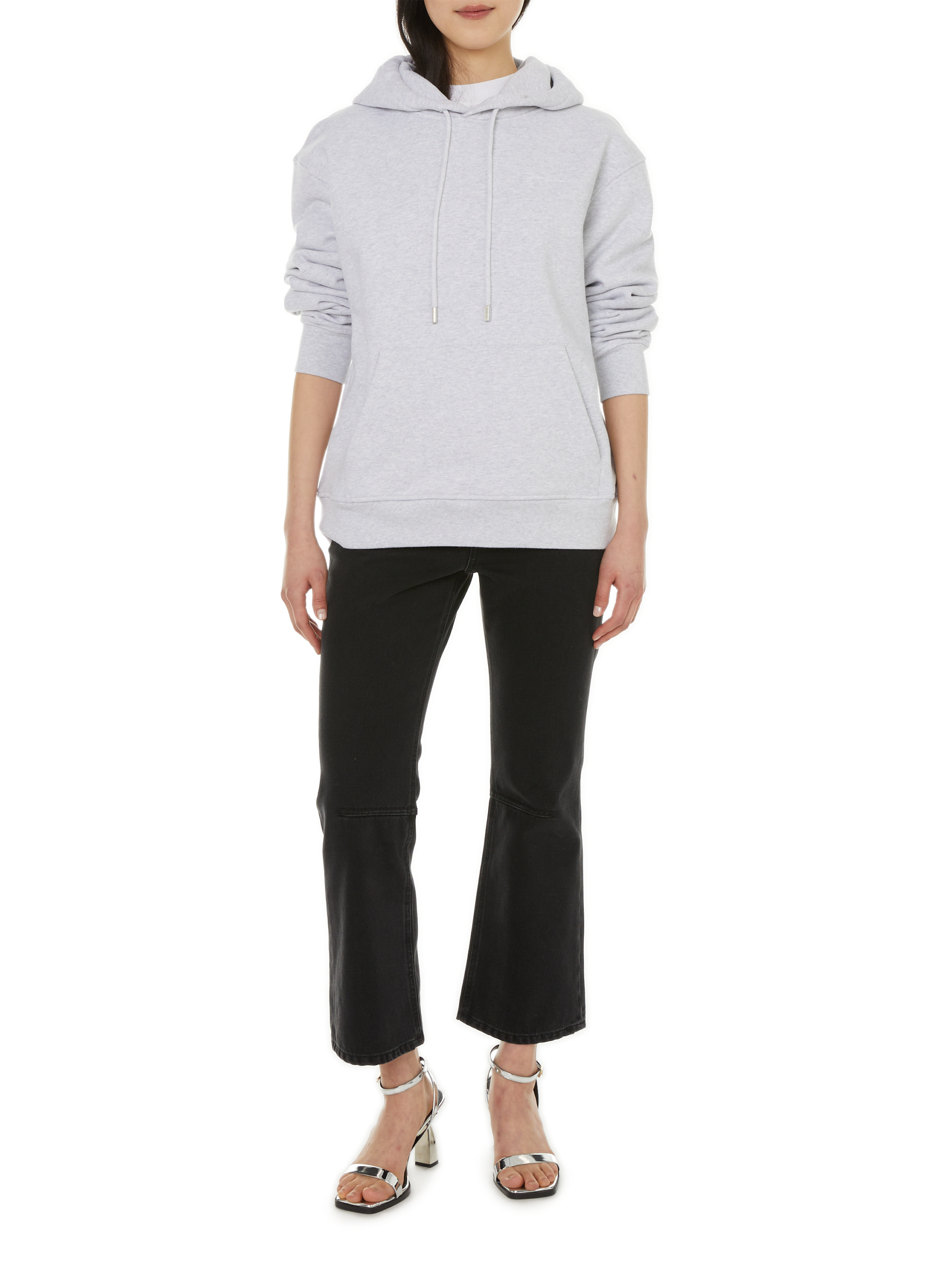 Le sweatshirt brodé  JACQUEMUS Gris