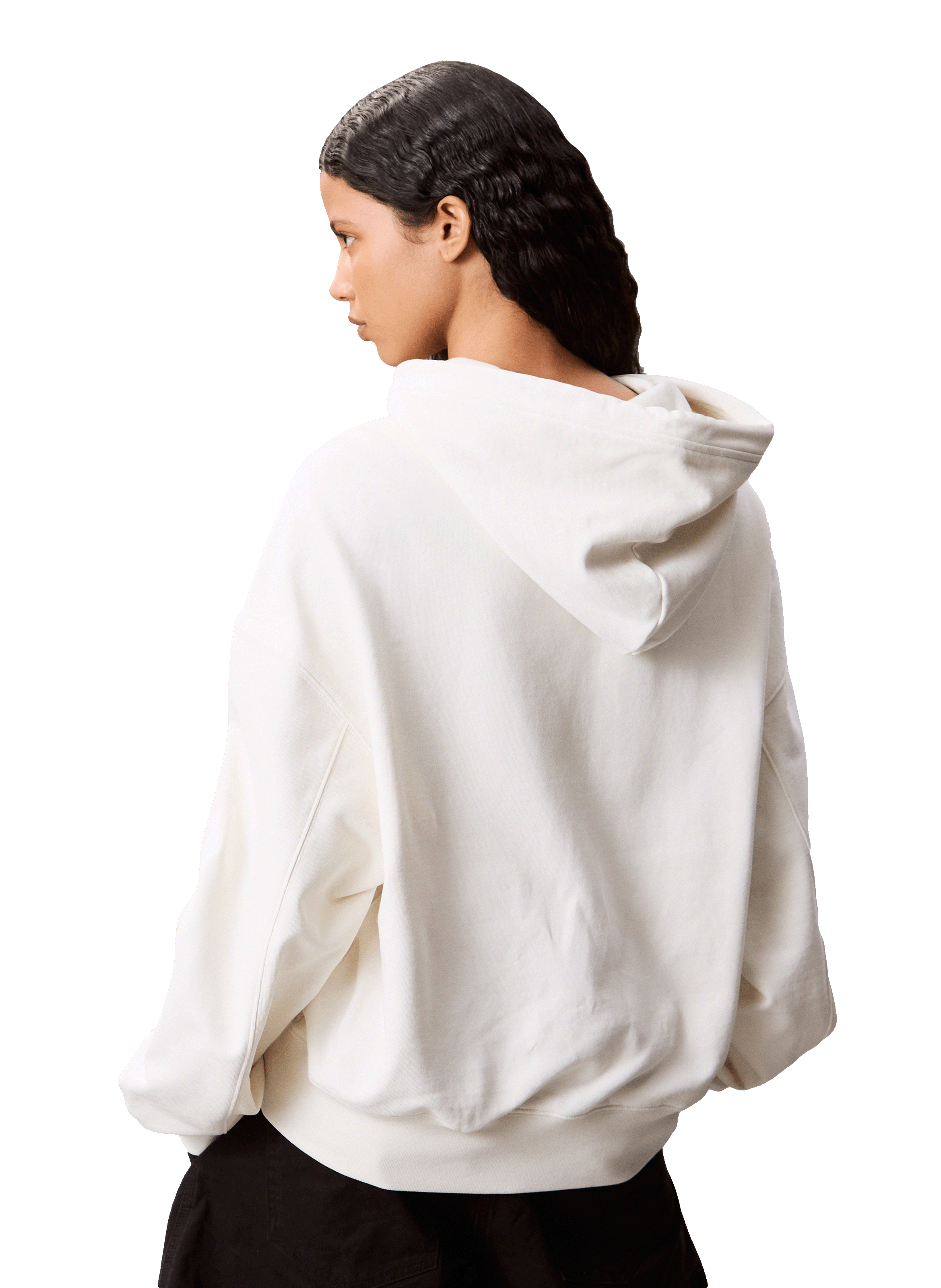 Cotton hoodie CALVIN KLEIN Beige