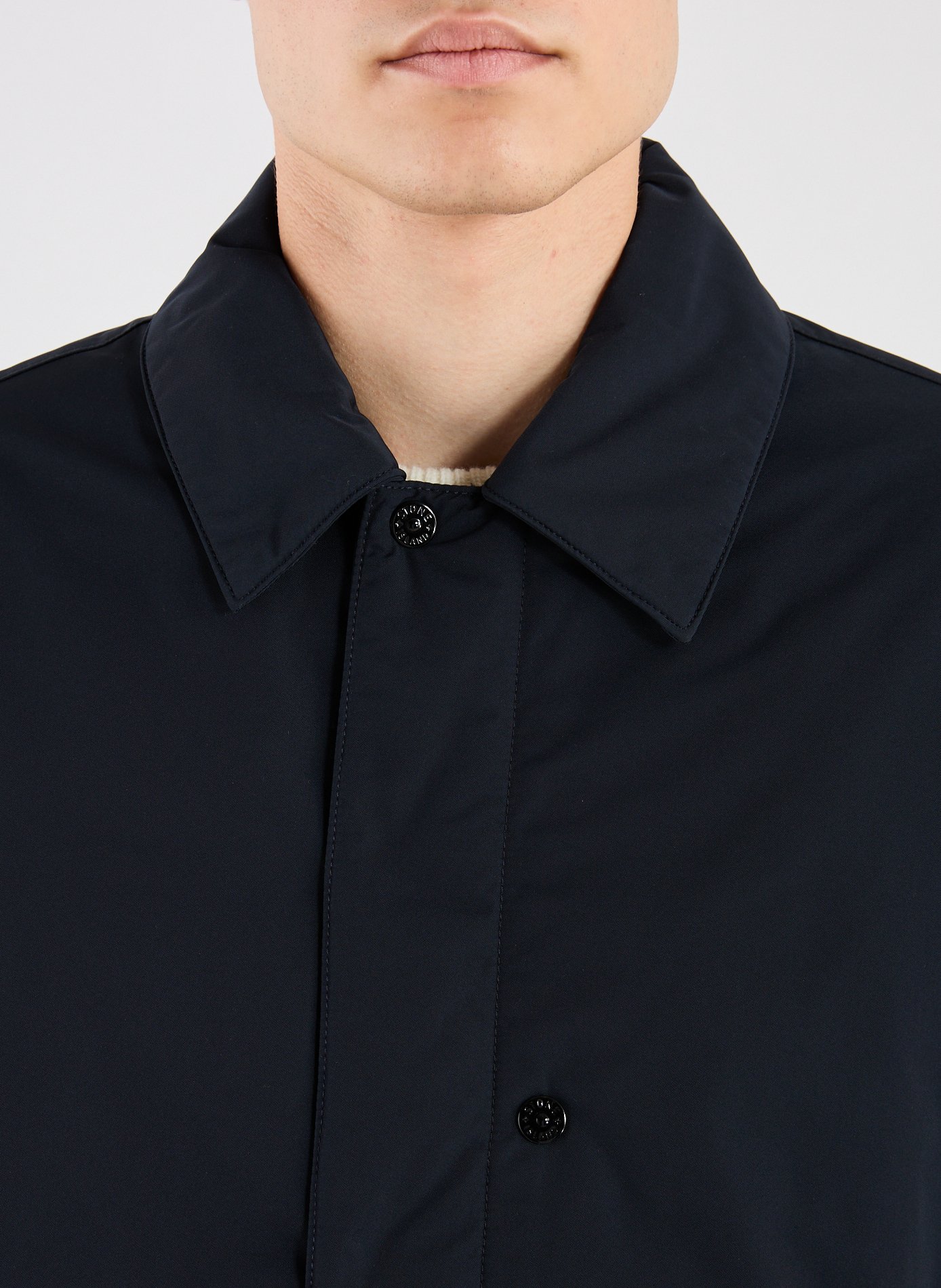 Long jacket STONE ISLAND Blue