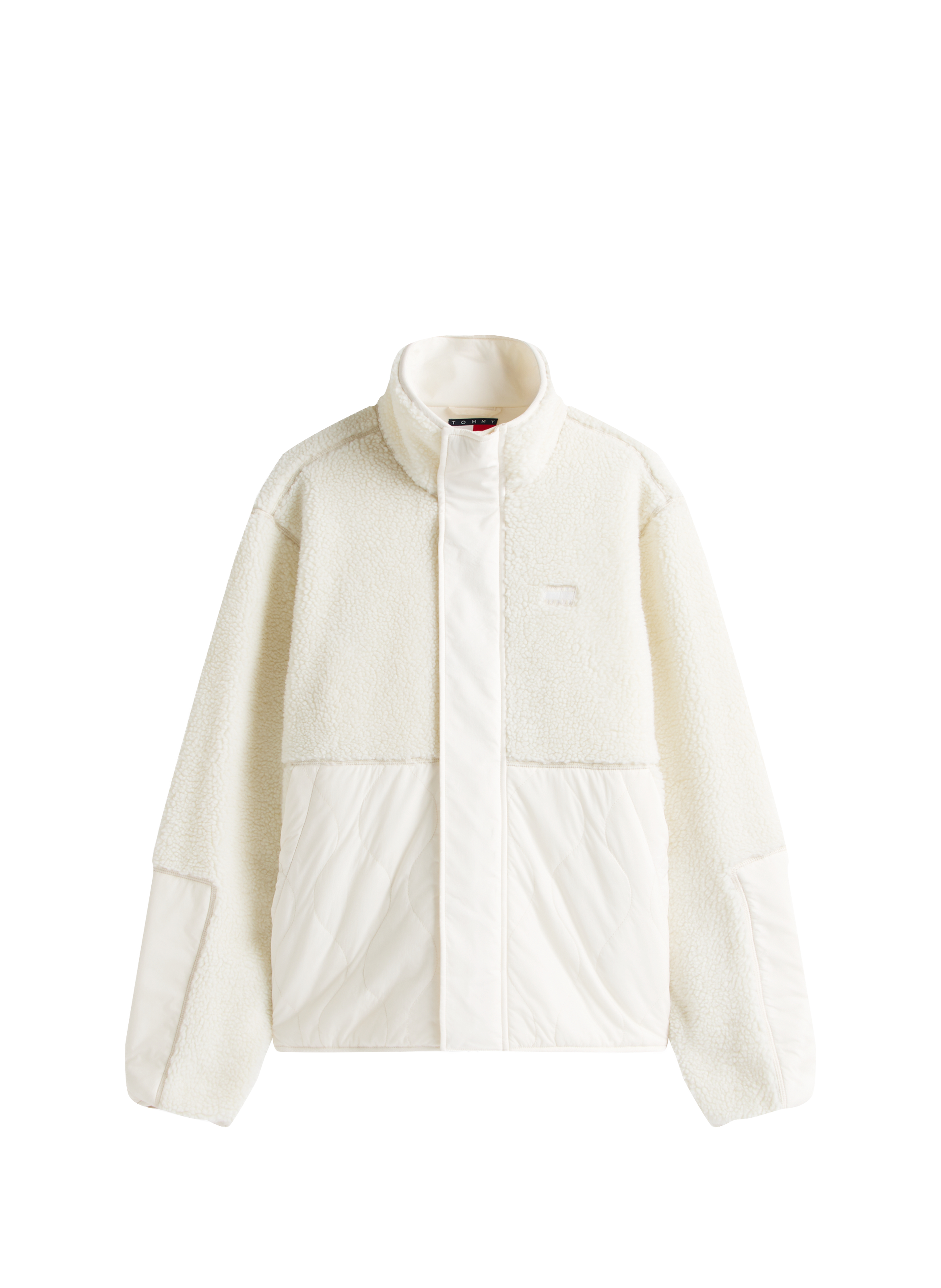 Veste Teddy décontractée matelassée TOMMY HILFIGER Beige