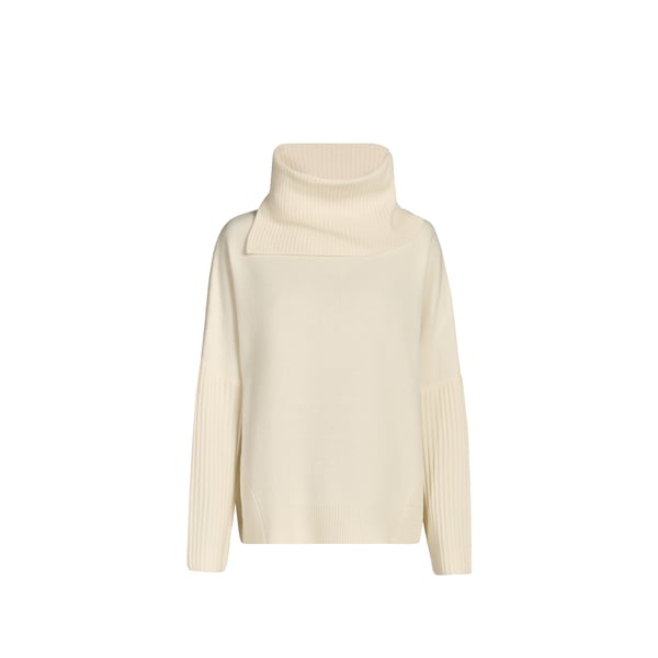 Pull large en coton et cachemire mélangés