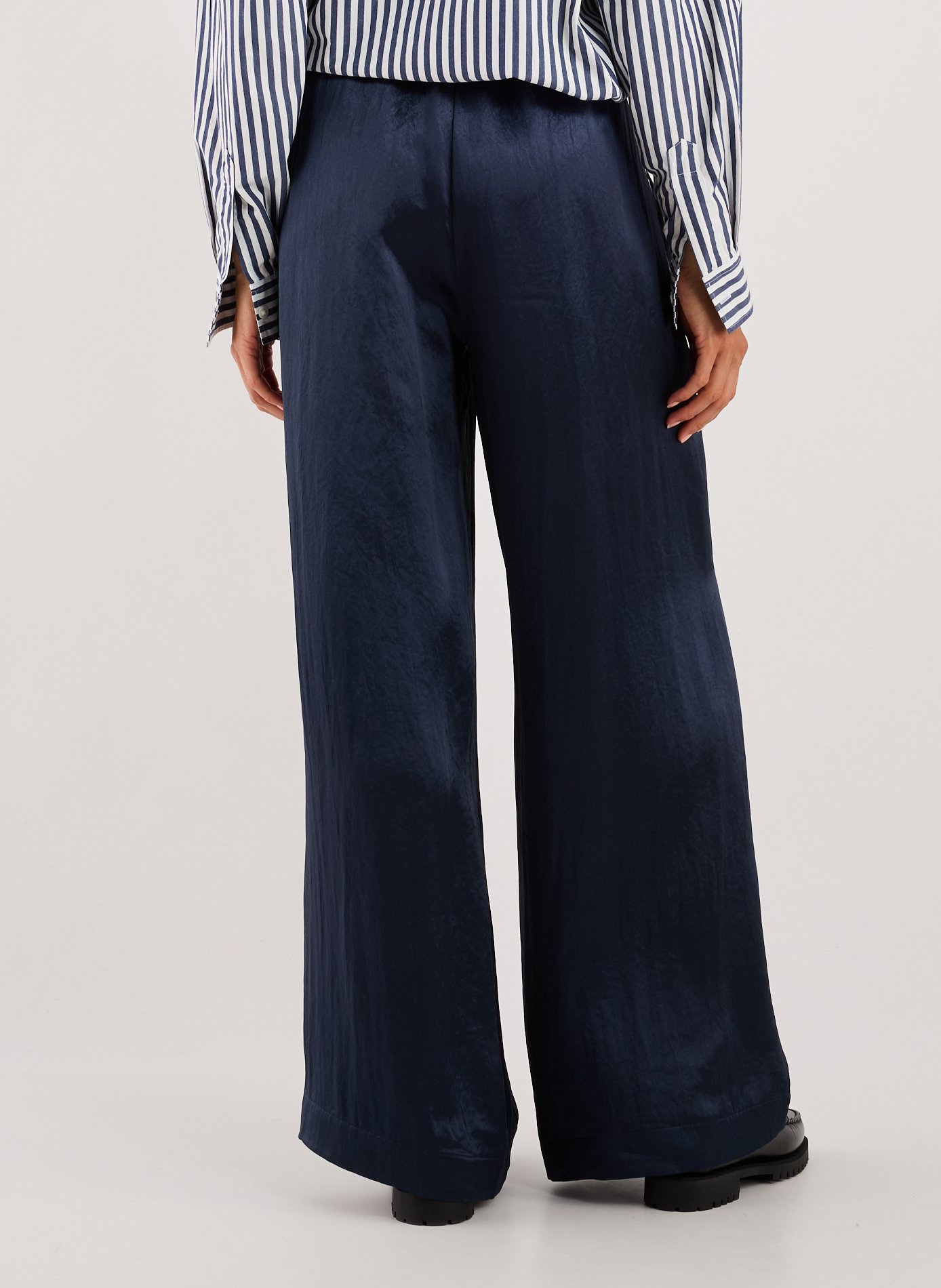 Pantalon fluide large BELLEROSE Bleu