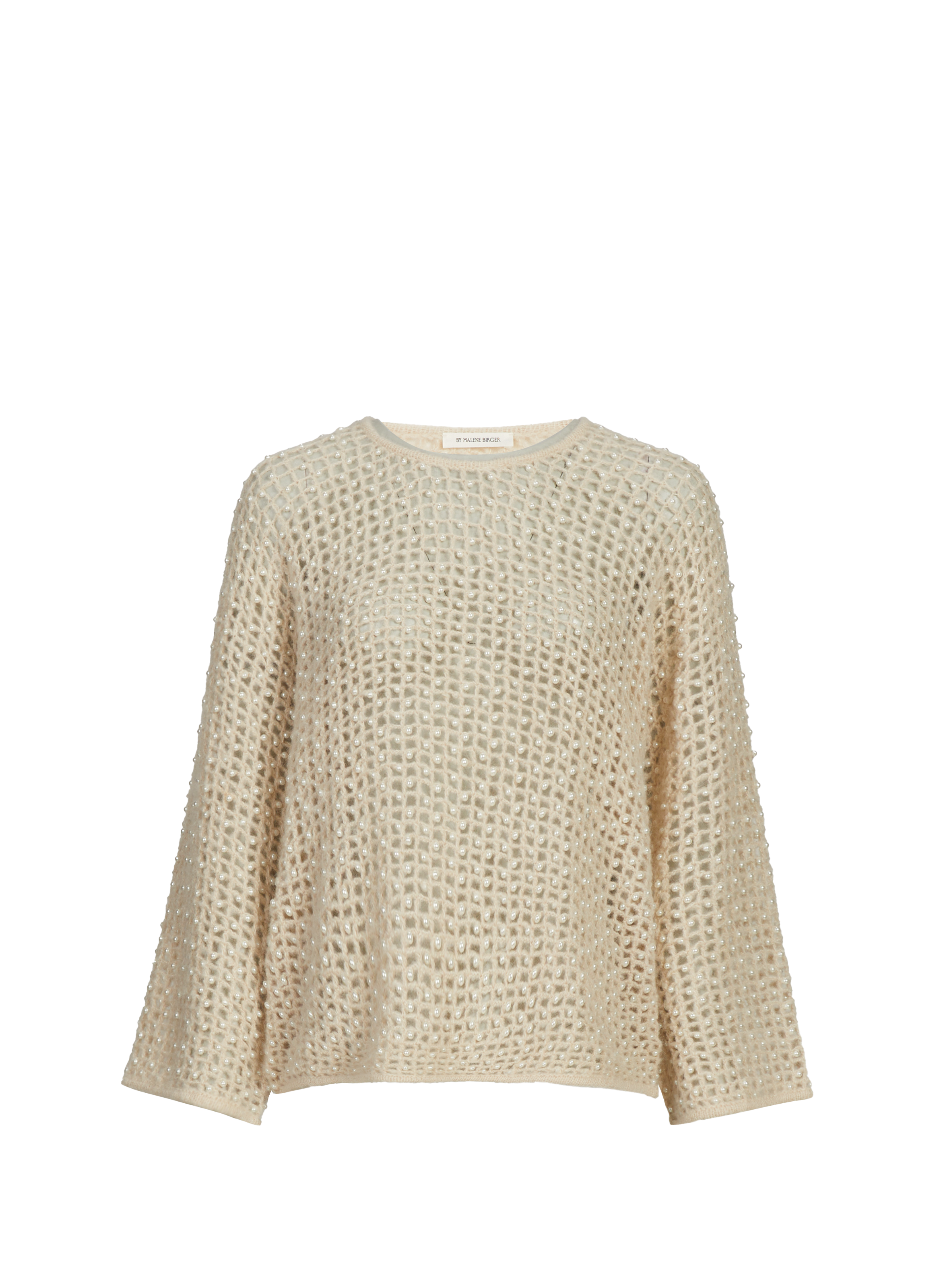 BY MALENE BIRGER Pull en laine mélangé Gris