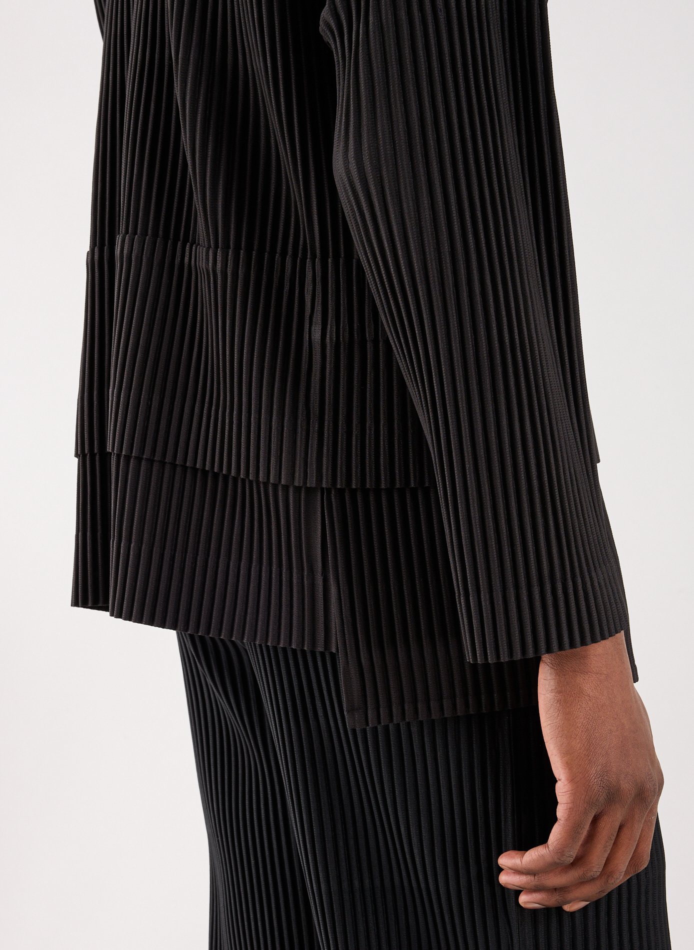 Striped shirt HOMME PLISSE ISSEY MIYAKE Grey
