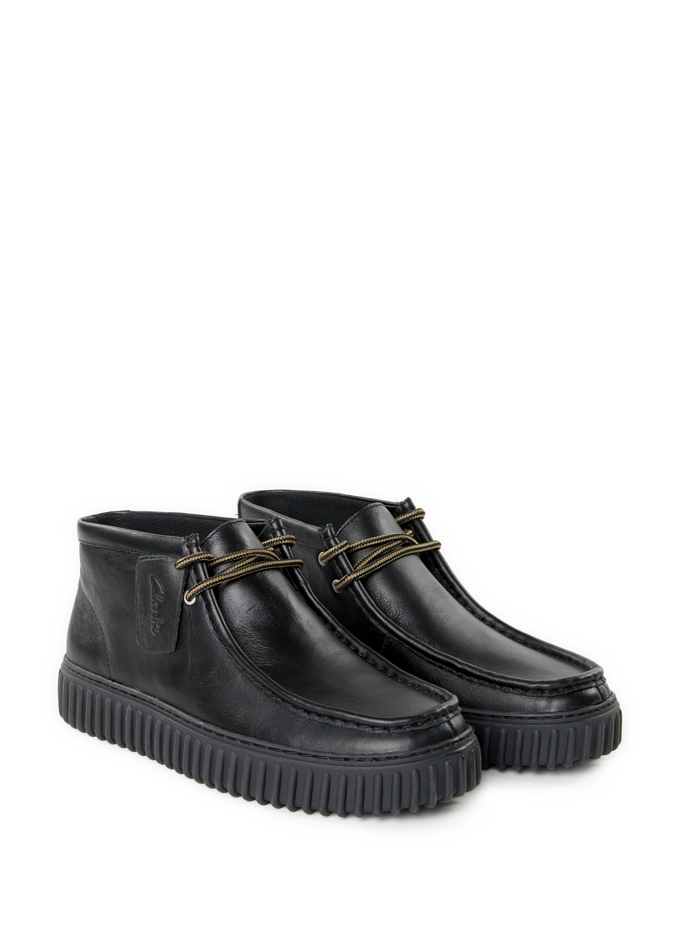 Torhill leather derbies CLARKS Black