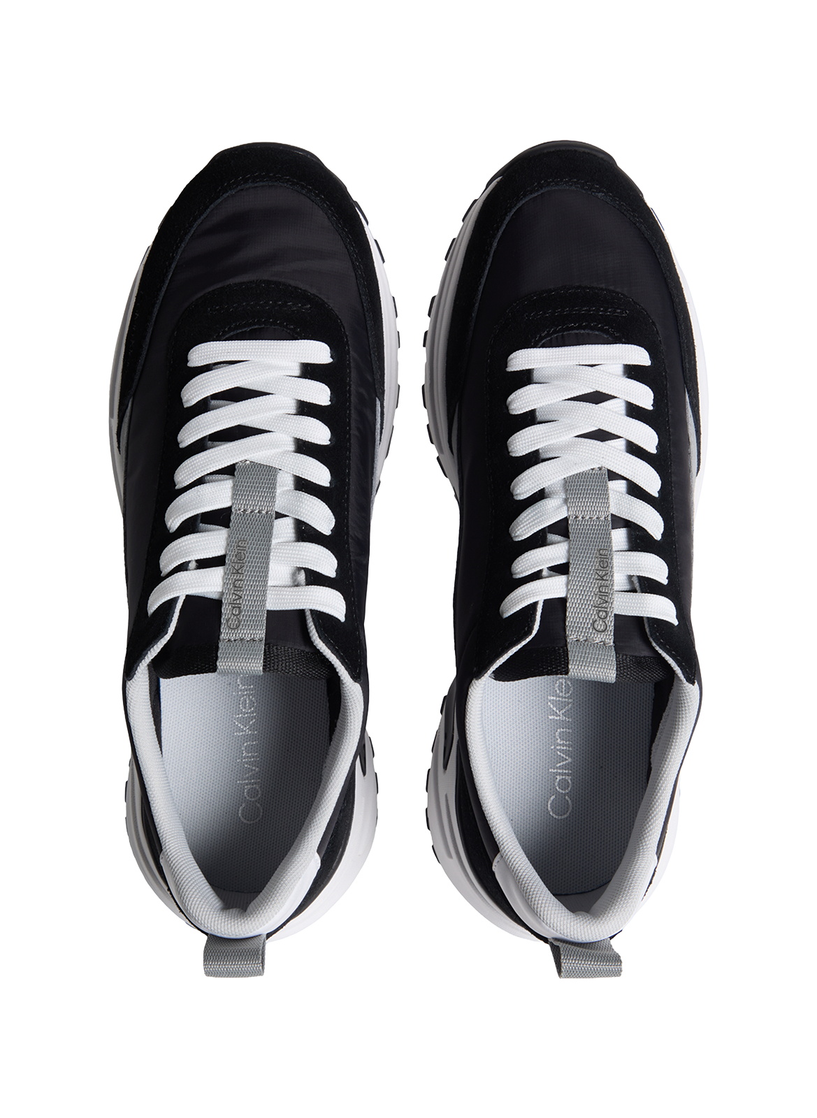 Baskets basses à lacet CALVIN KLEIN Noir