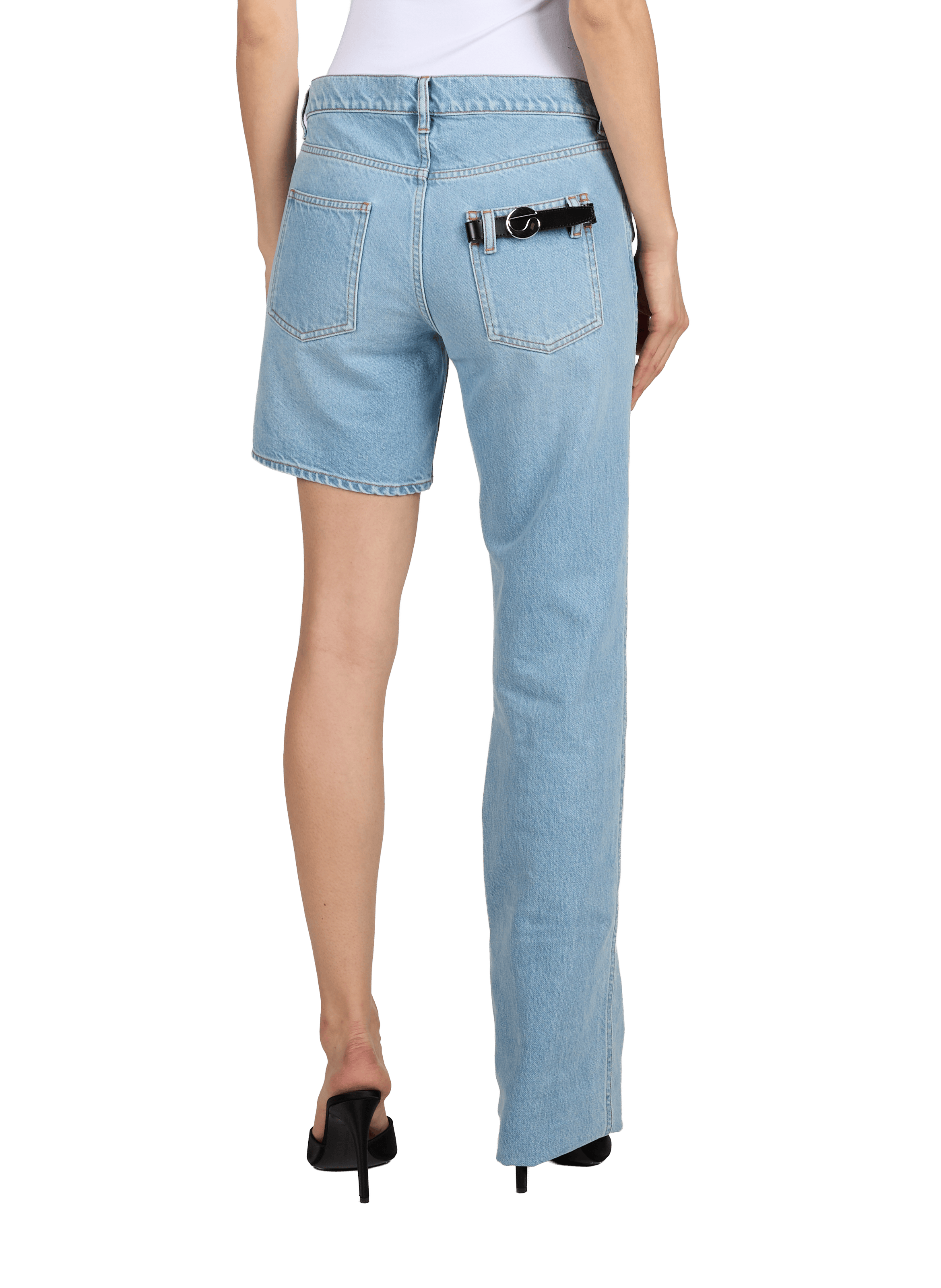 Cotton short and long leg jeans COPERNI Blue