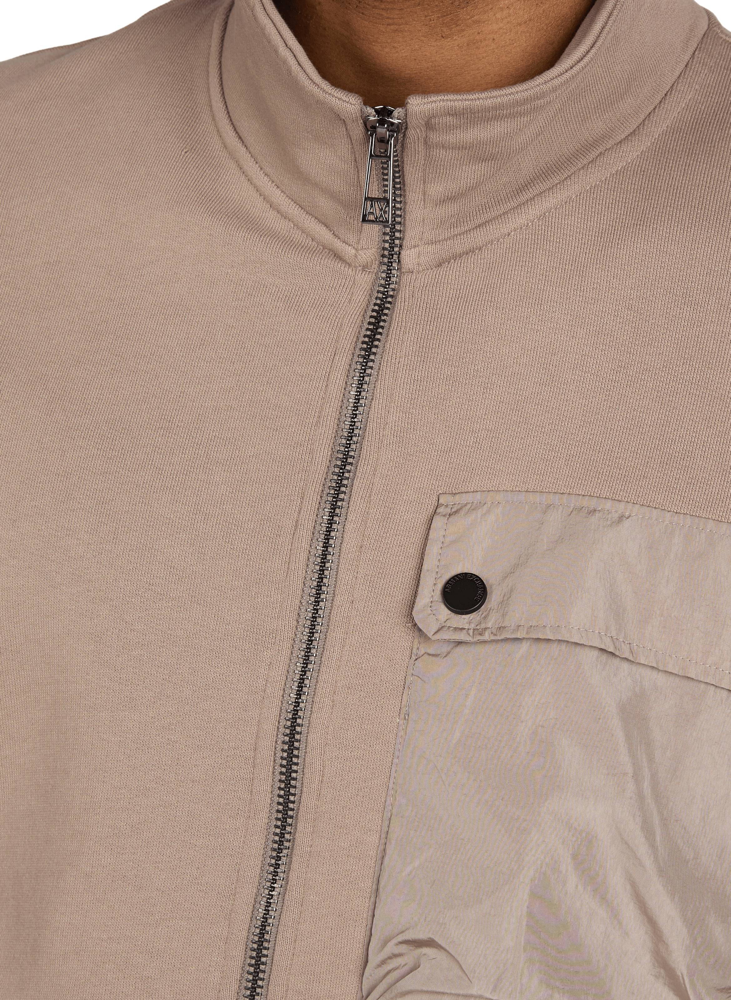 Cotton cardigan ARMANI EXCHANGE Brown