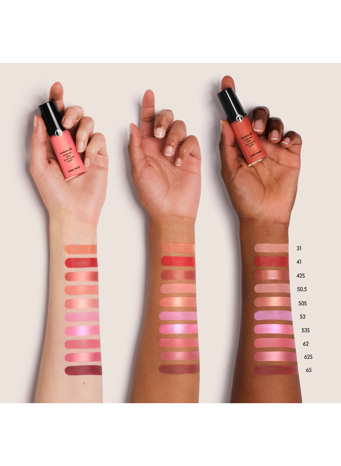 Luminous Silk Liquid Pearl Blush ARMANI Rouge