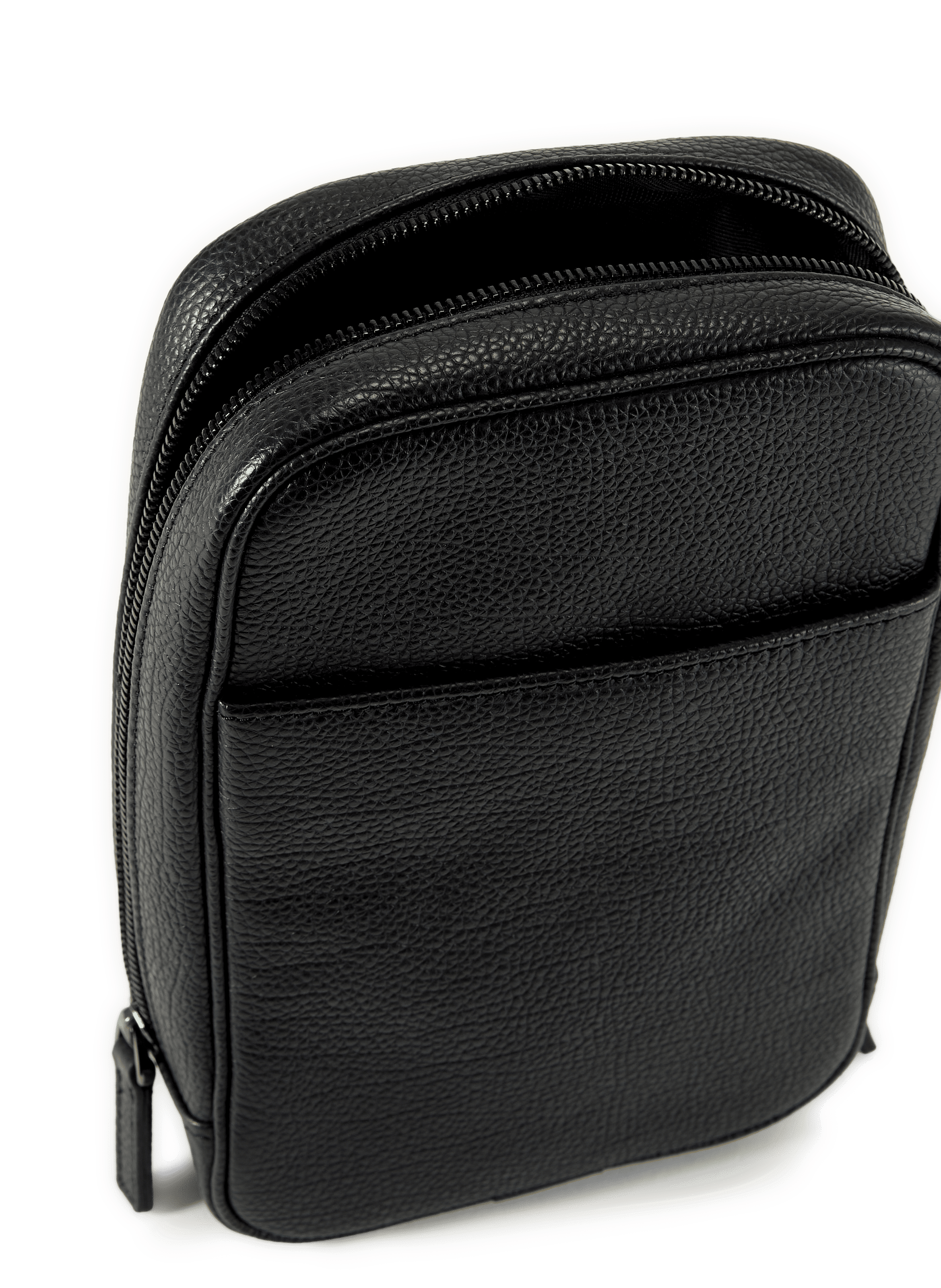 Grained leather bag SAISON 1865 Black