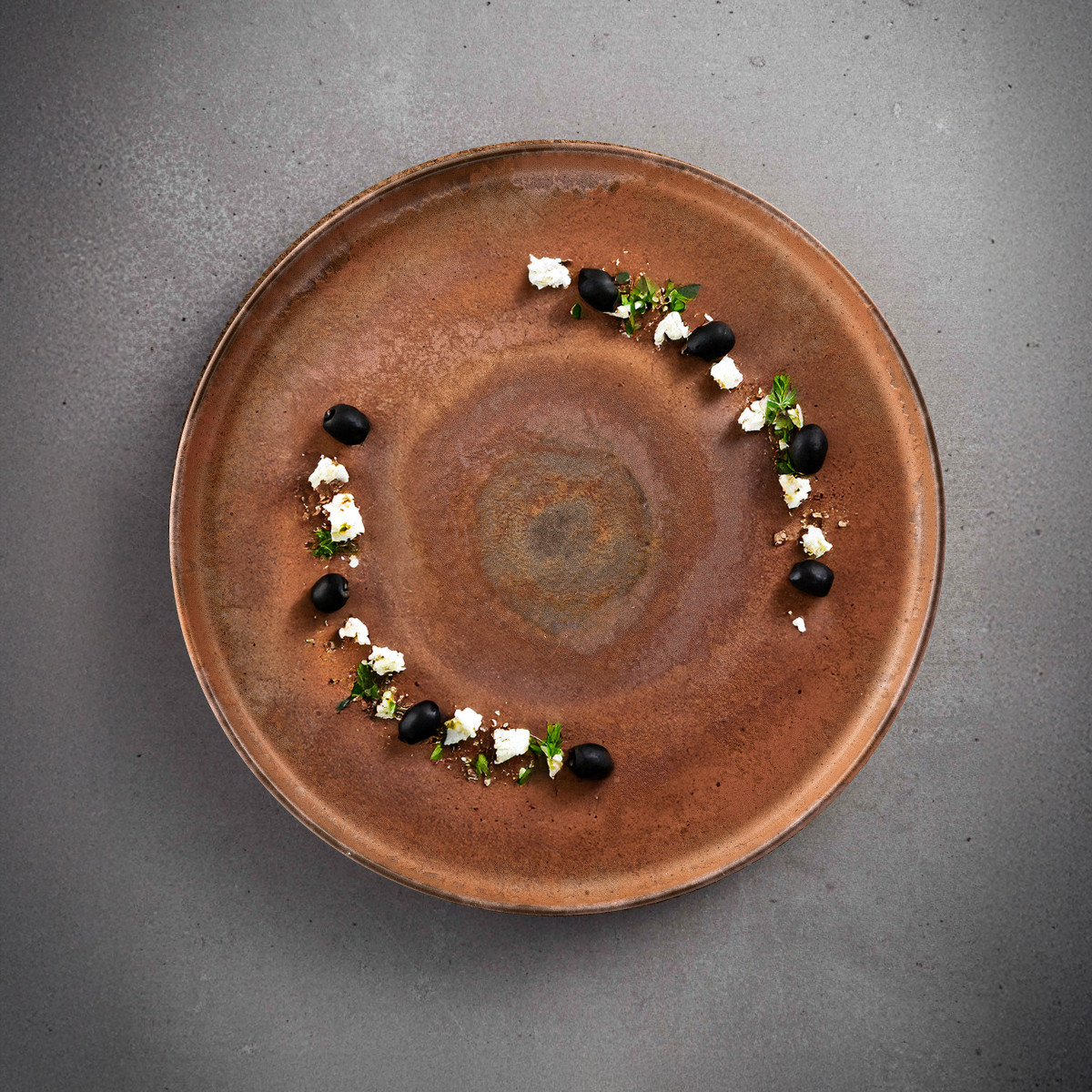 Planet  - assiette plates (lot de 6) MEDARD DE NOBLAT Rouge