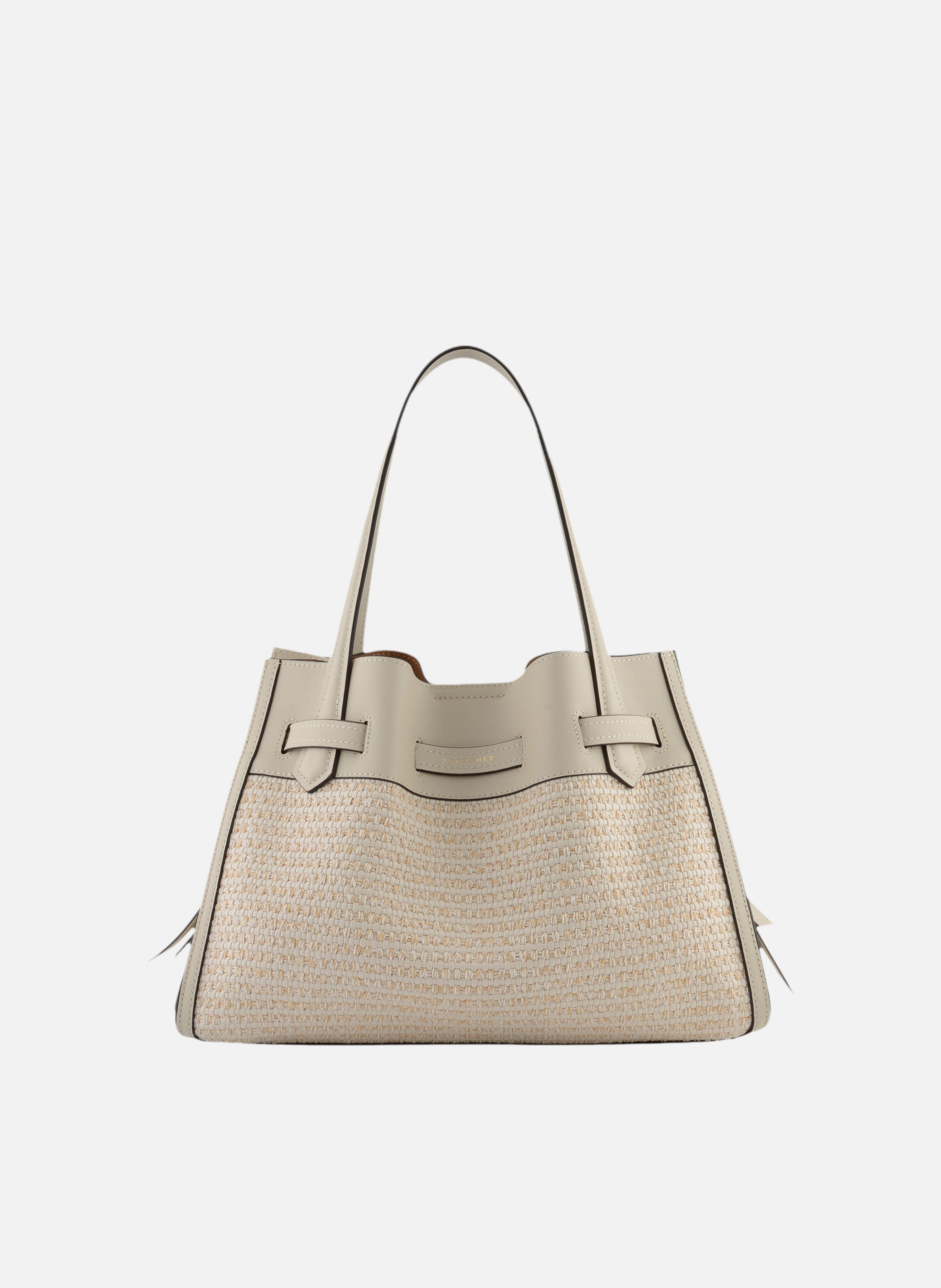 Blossom tressé | sac à main POURCHET Beige