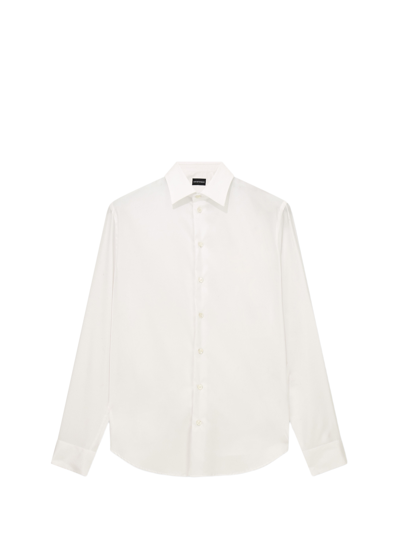 Plain straight shirt EMPORIO ARMANI White