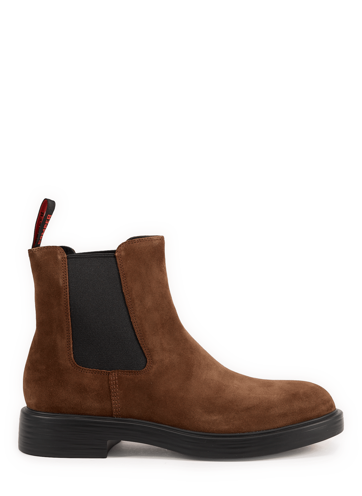 Bottines en cuir velours CAMPER Marron