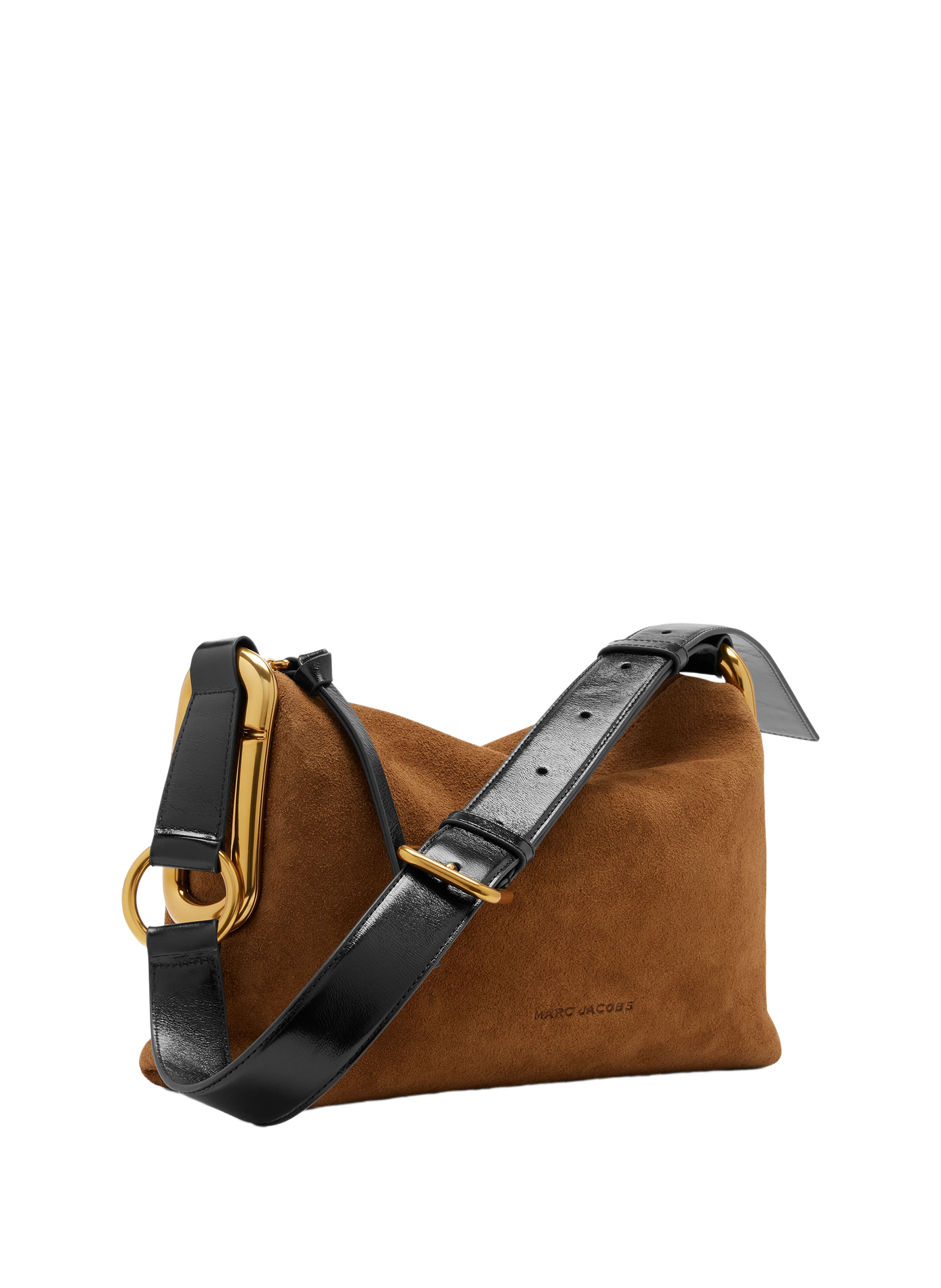 Schoudertas The Scene Medium van suède leer MARC JACOBS Bruin