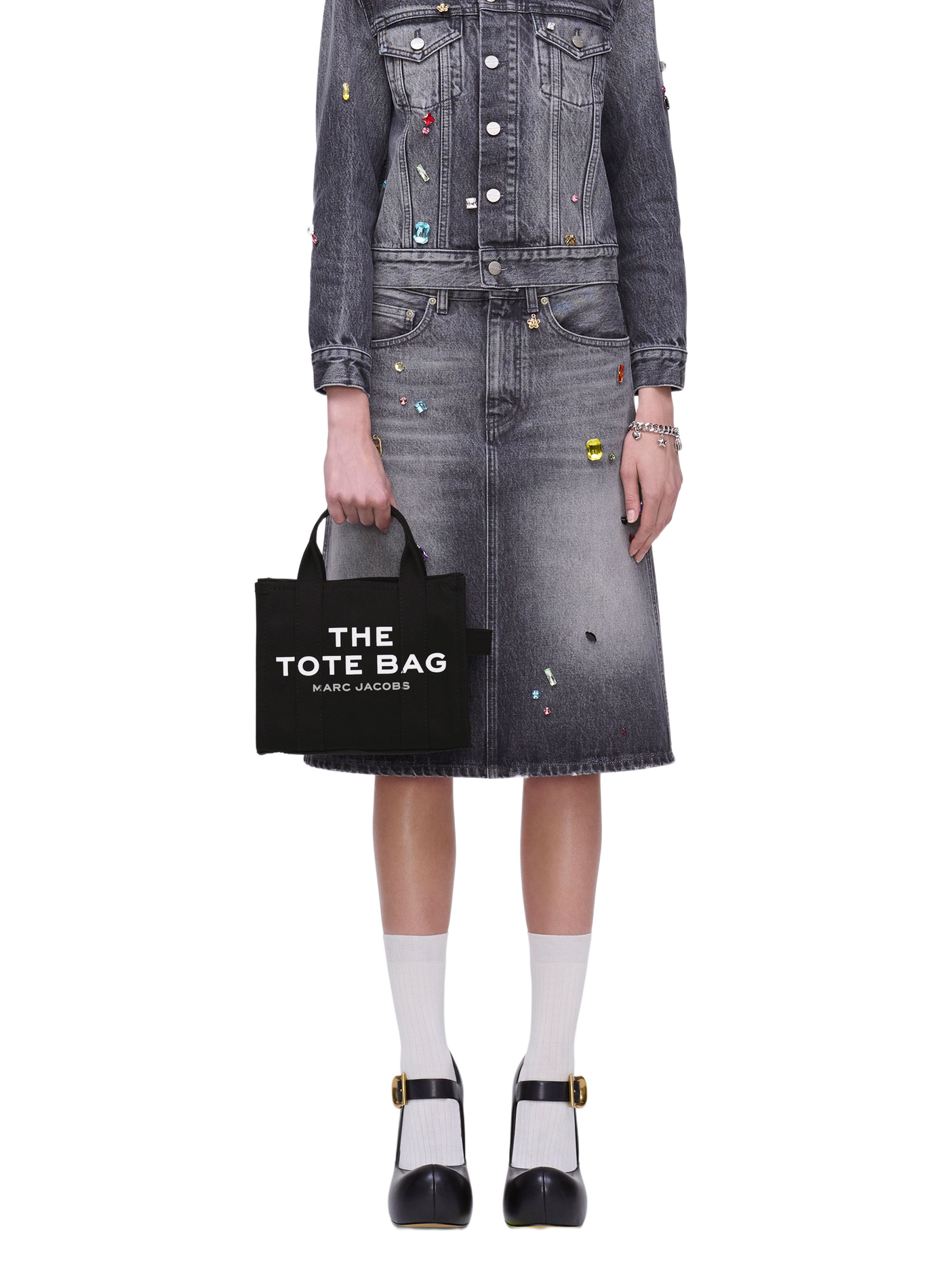 Sac cabas The Canvas Small Tote Bag MARC JACOBS Noir